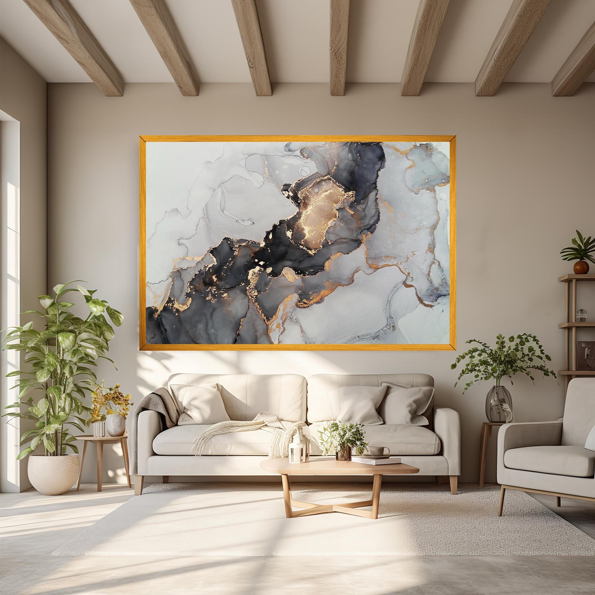 Tablou Canvas Marble Shades mockup 6