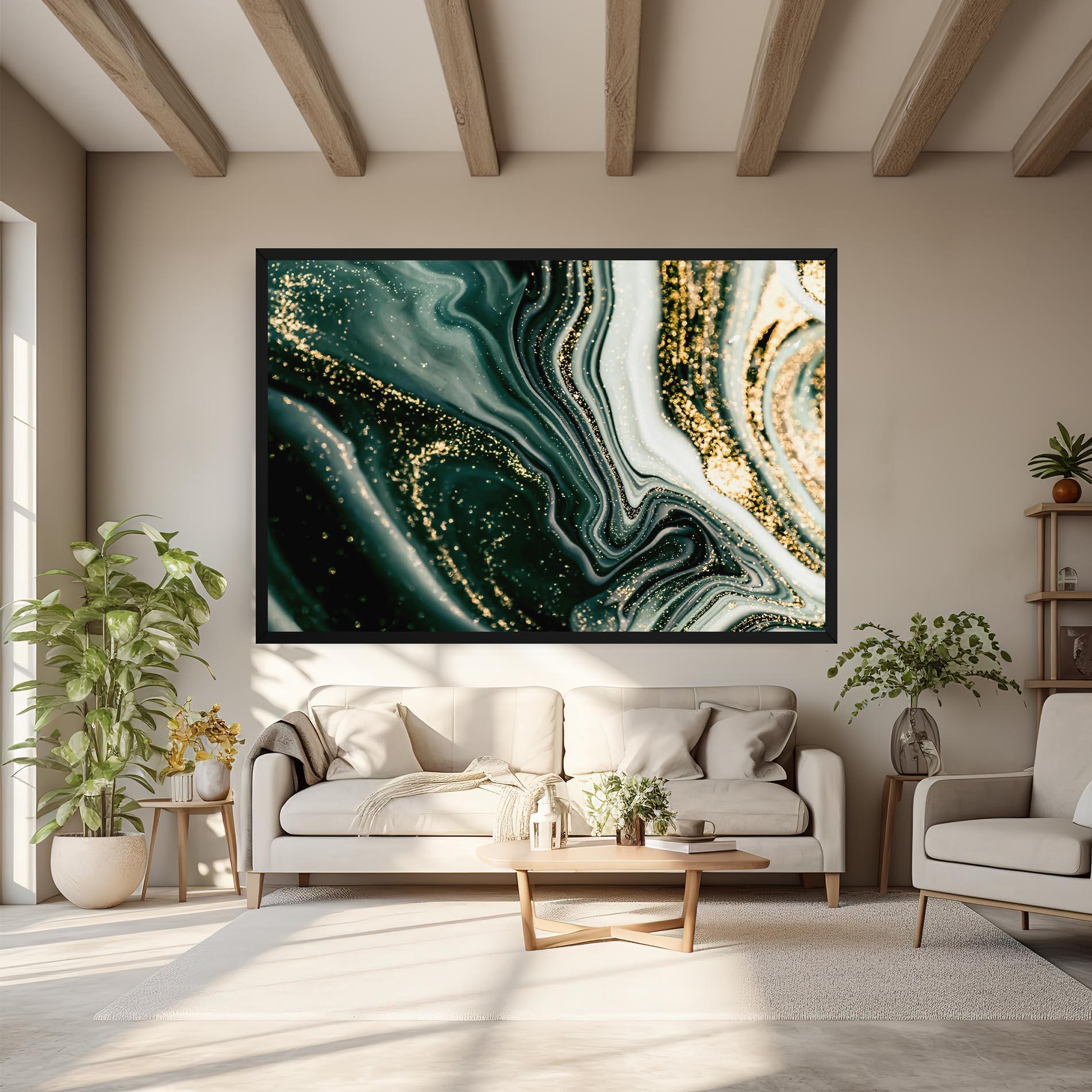 Tablou Canvas Abstract Shades mockup 6