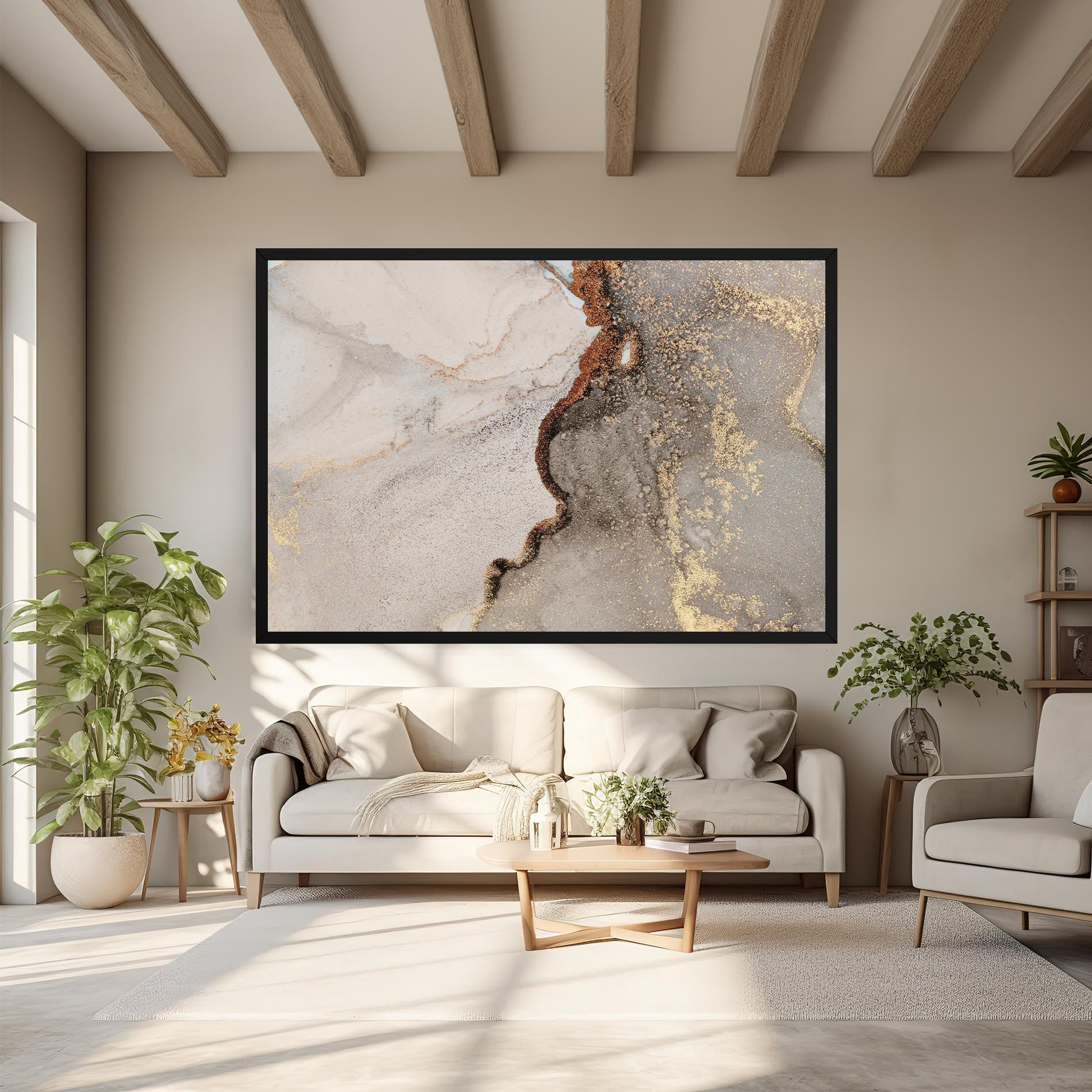 Grey Gold Marble Gigapixel Art Scale 0_50x mockup 6