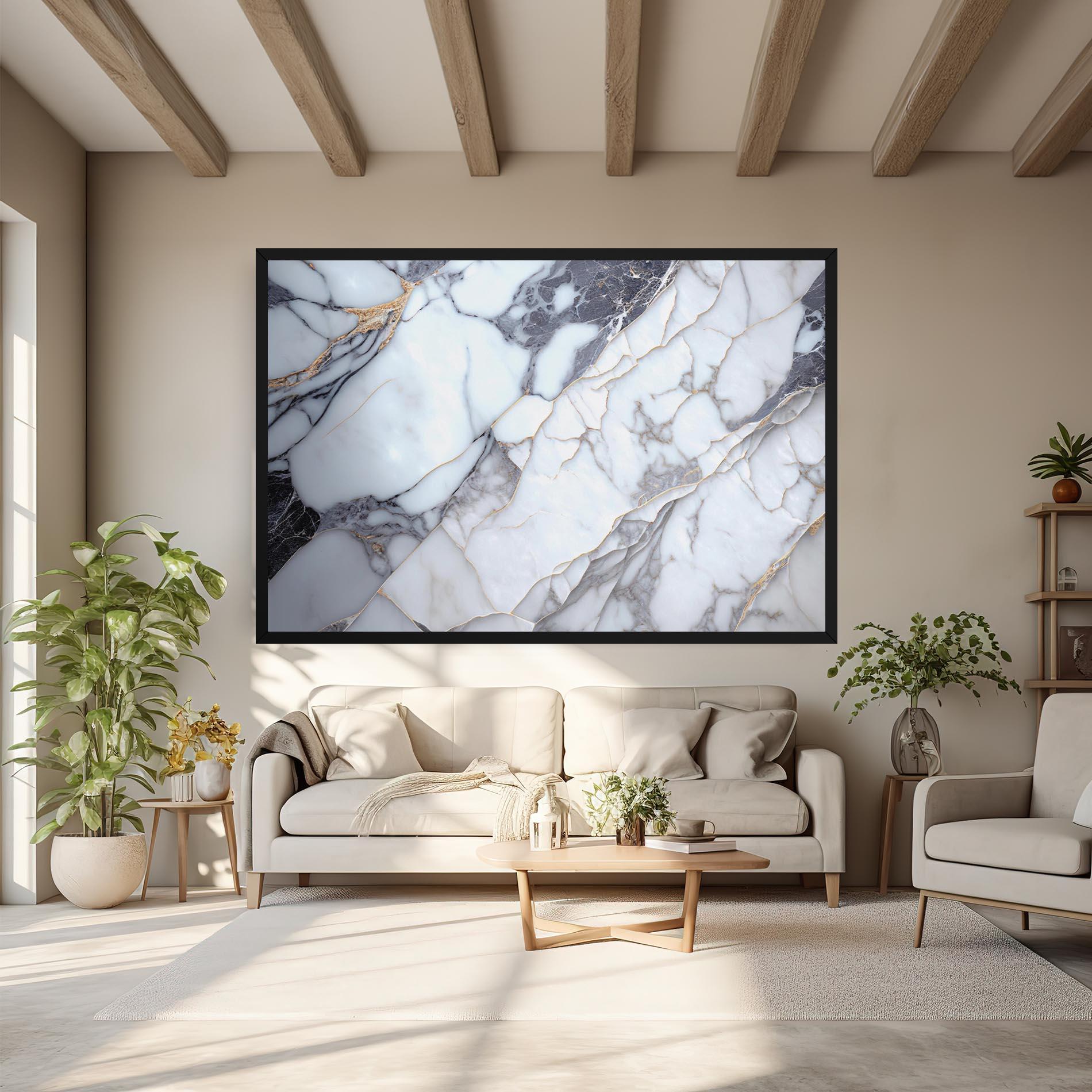 Tablou Canvas Marble Glass mockup 6