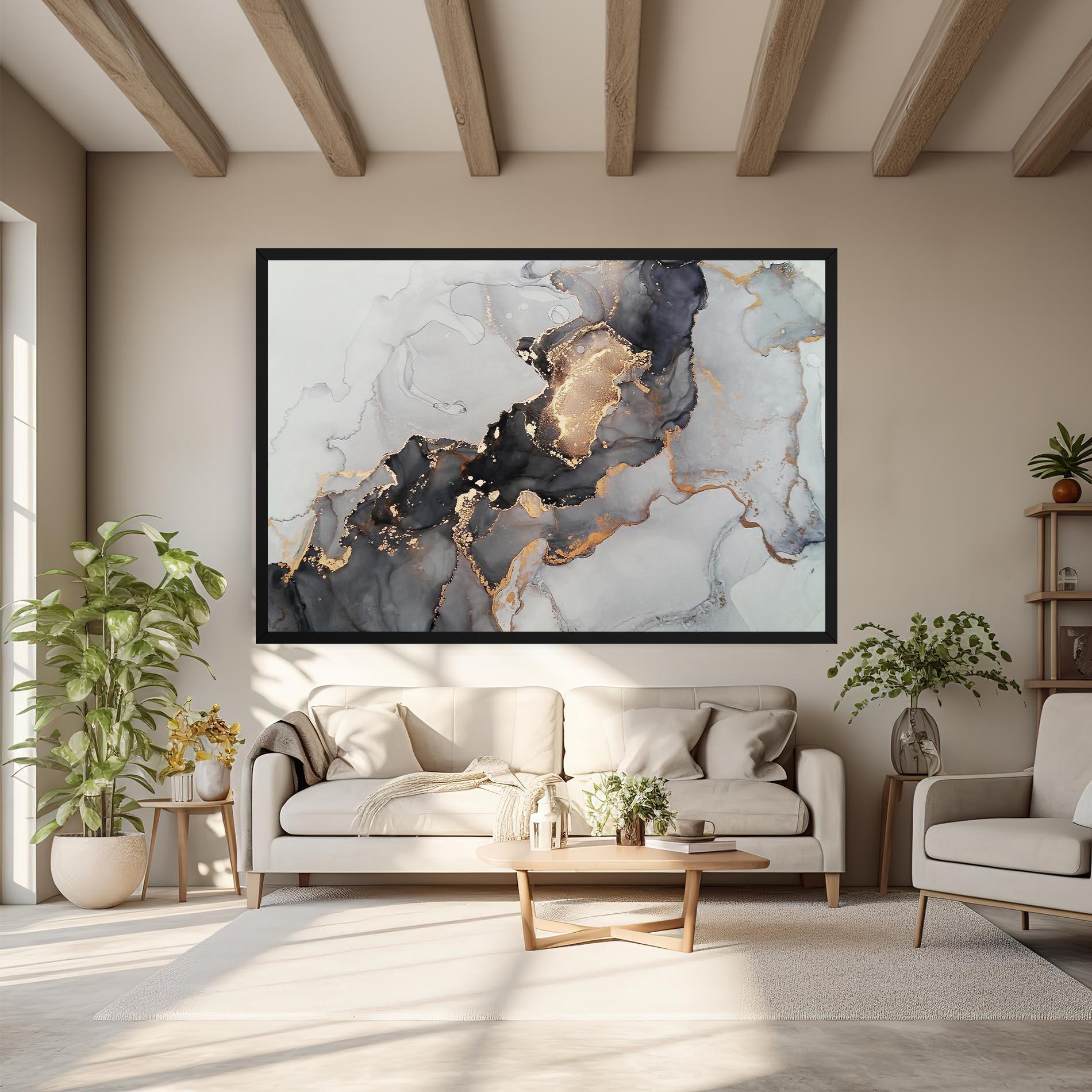 Tablou Canvas Marble Shades mockup 6