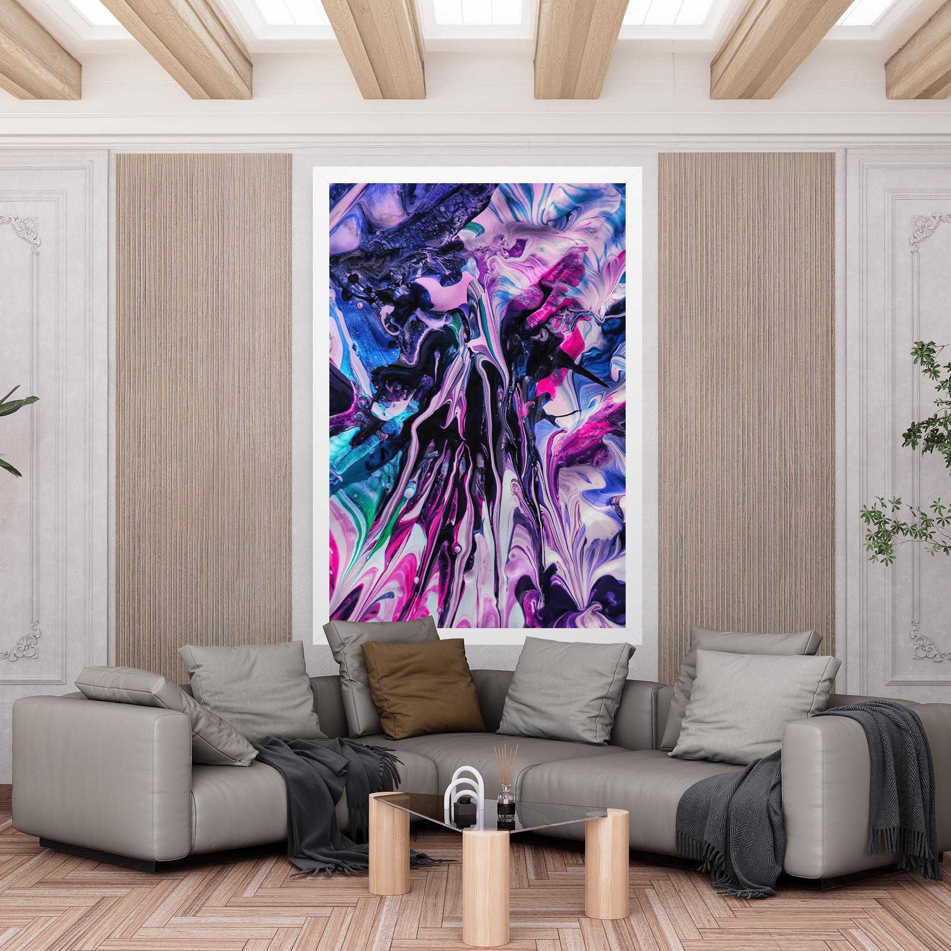 Tablou Canvas Abstract Rose Colours mockup 6