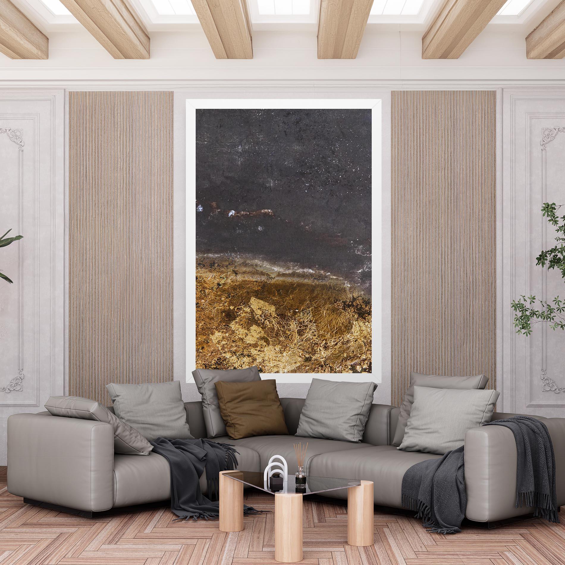 Tablou Canvas Gold Dark Grey mockup 6