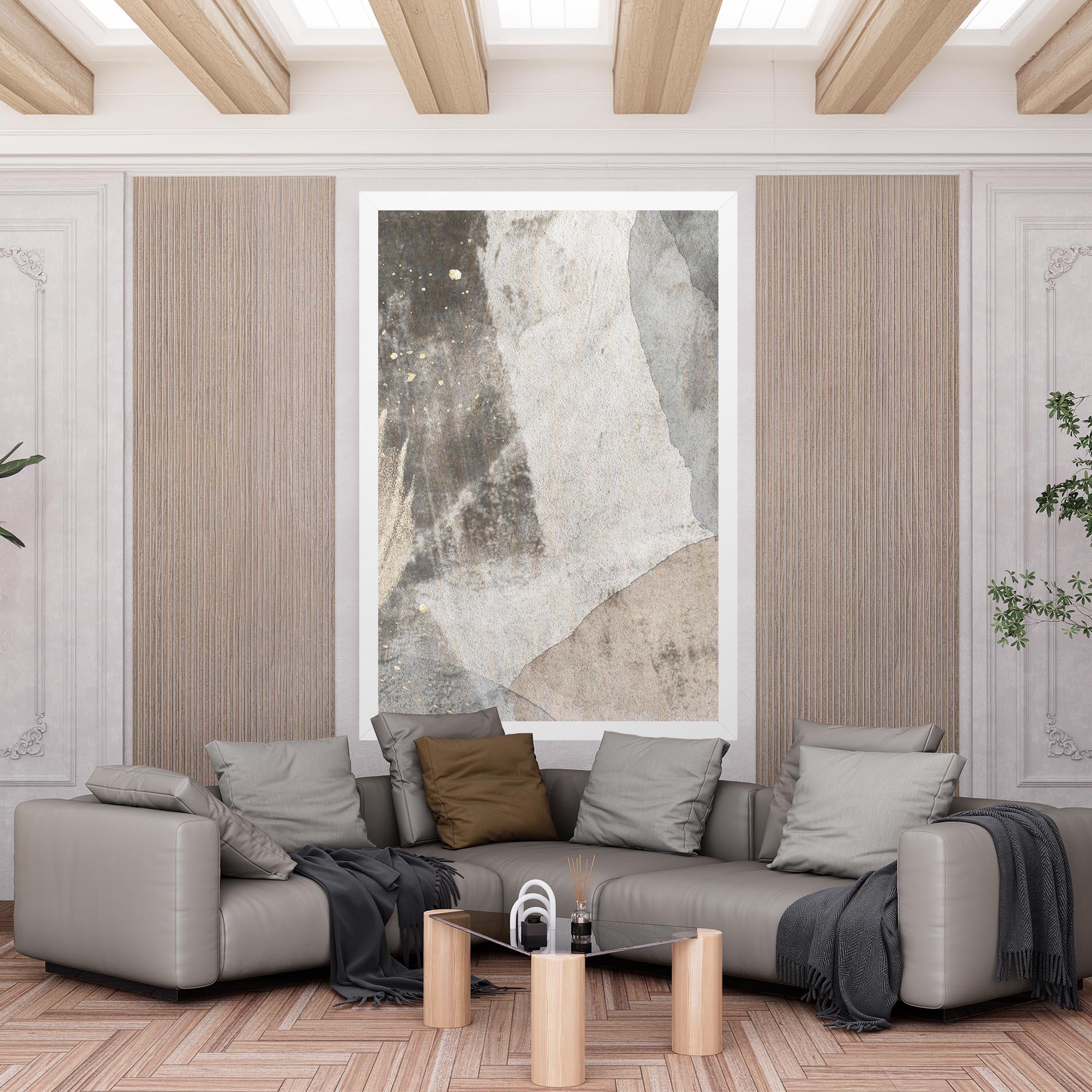 Tablou Canvas Light Cream Marble mockup 6