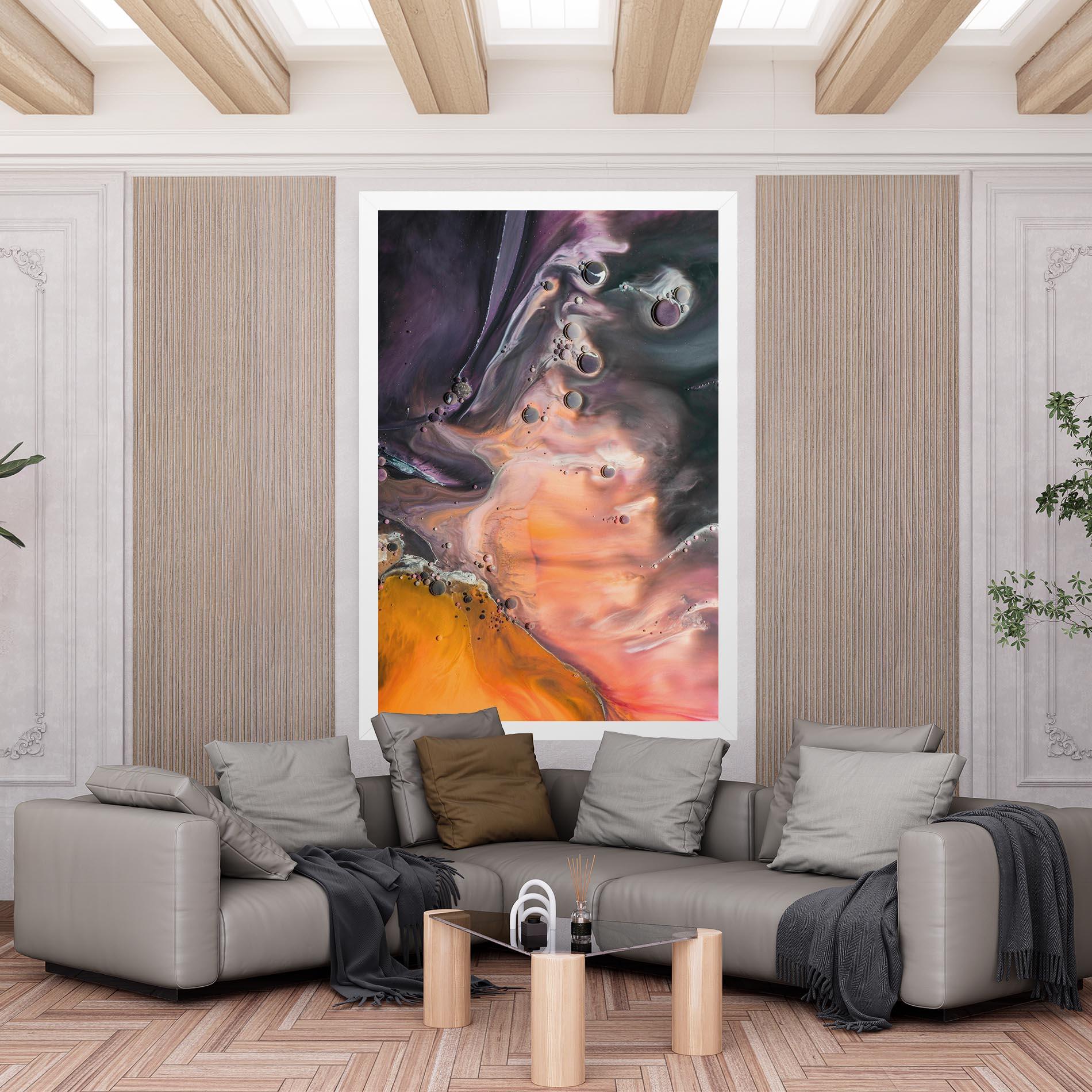 Tablou Canvas Orange Shades mockup 6