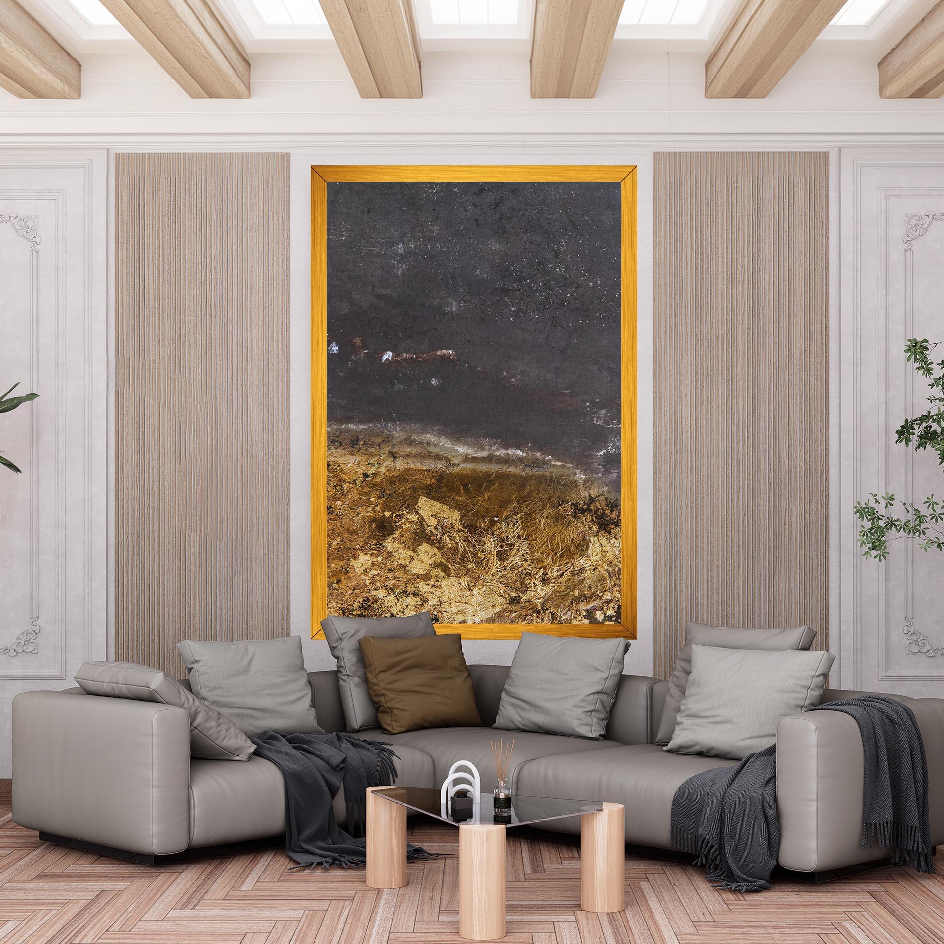 Tablou Canvas Gold Dark Grey mockup 6