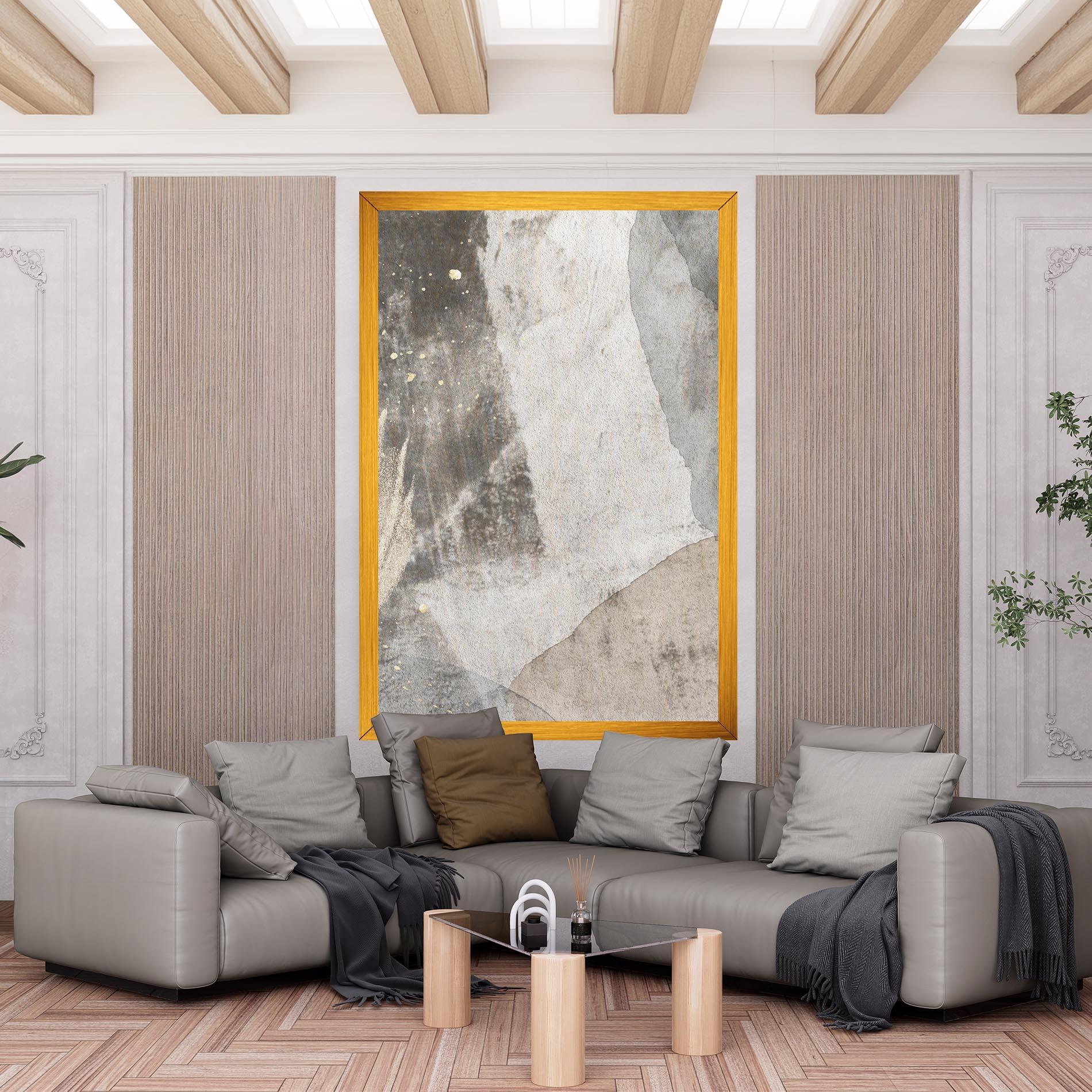 Tablou Canvas Light Cream Marble mockup 6