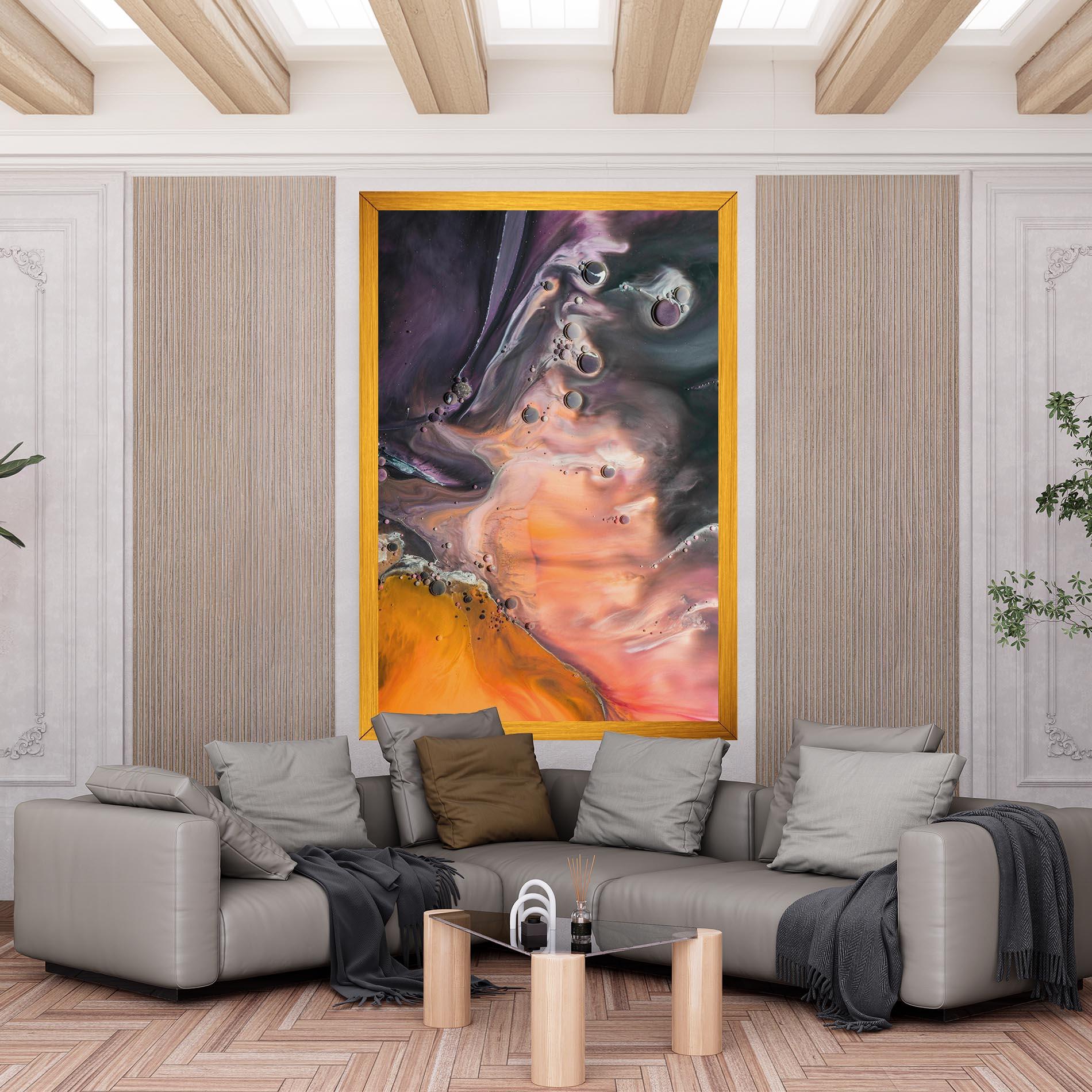 Tablou Canvas Orange Shades mockup 6