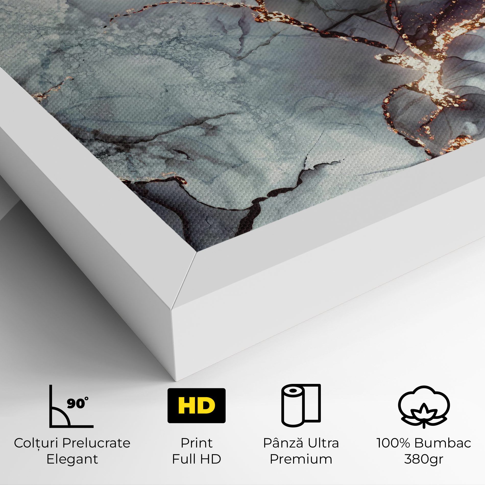 Abstract Gold Path mockup 4