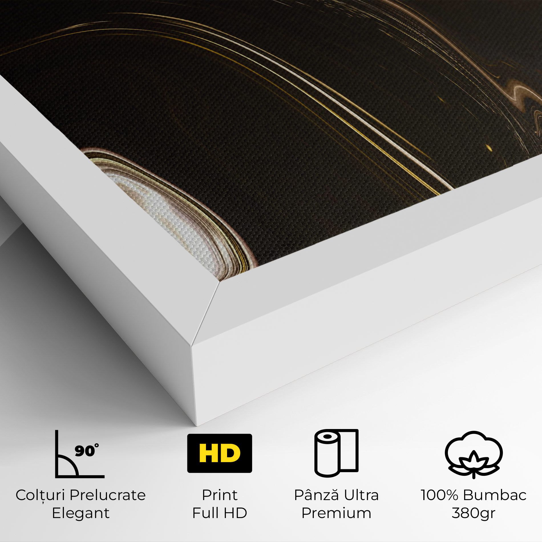 Black Gold Marble mockup 4