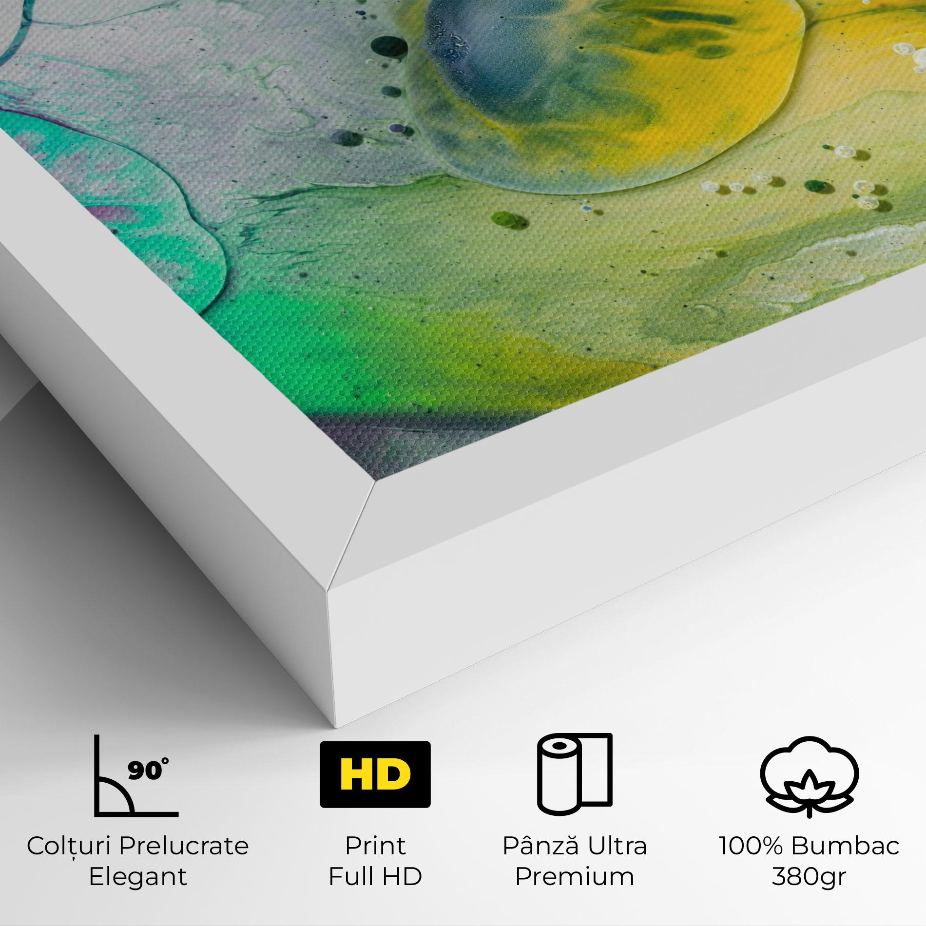 Tablou Canvas Mix Color Ink mockup 4