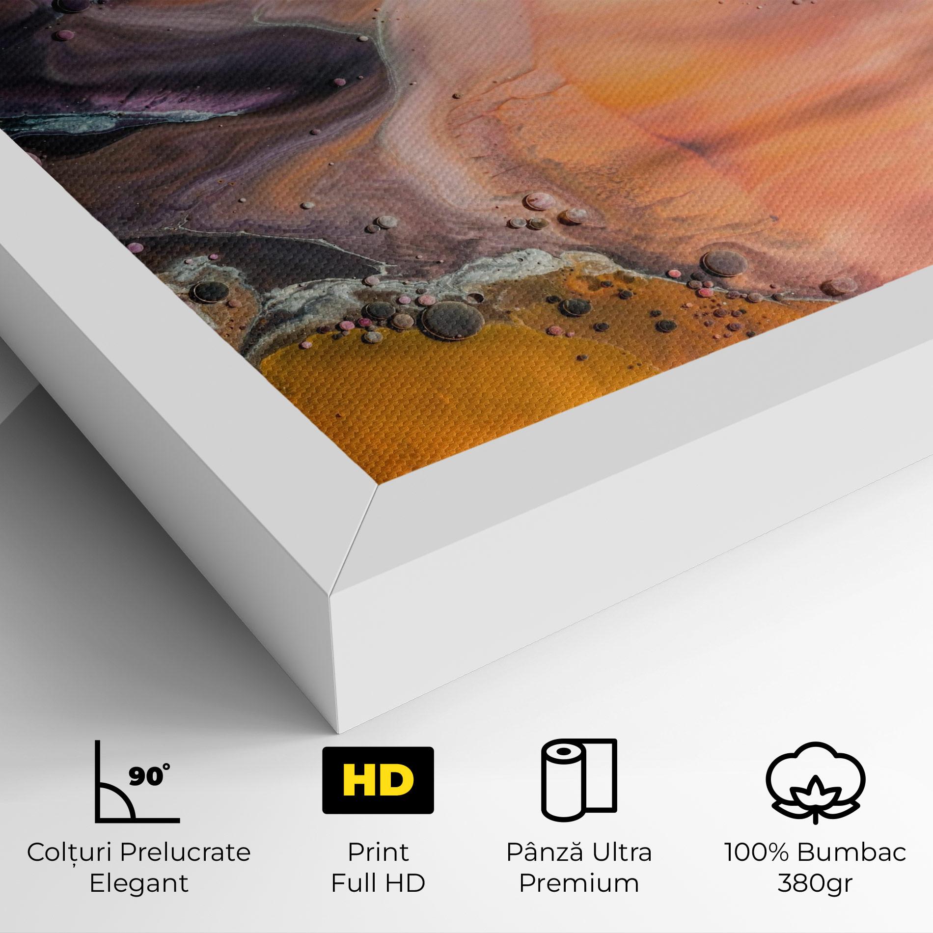 Tablou Canvas Orange Shades mockup 4