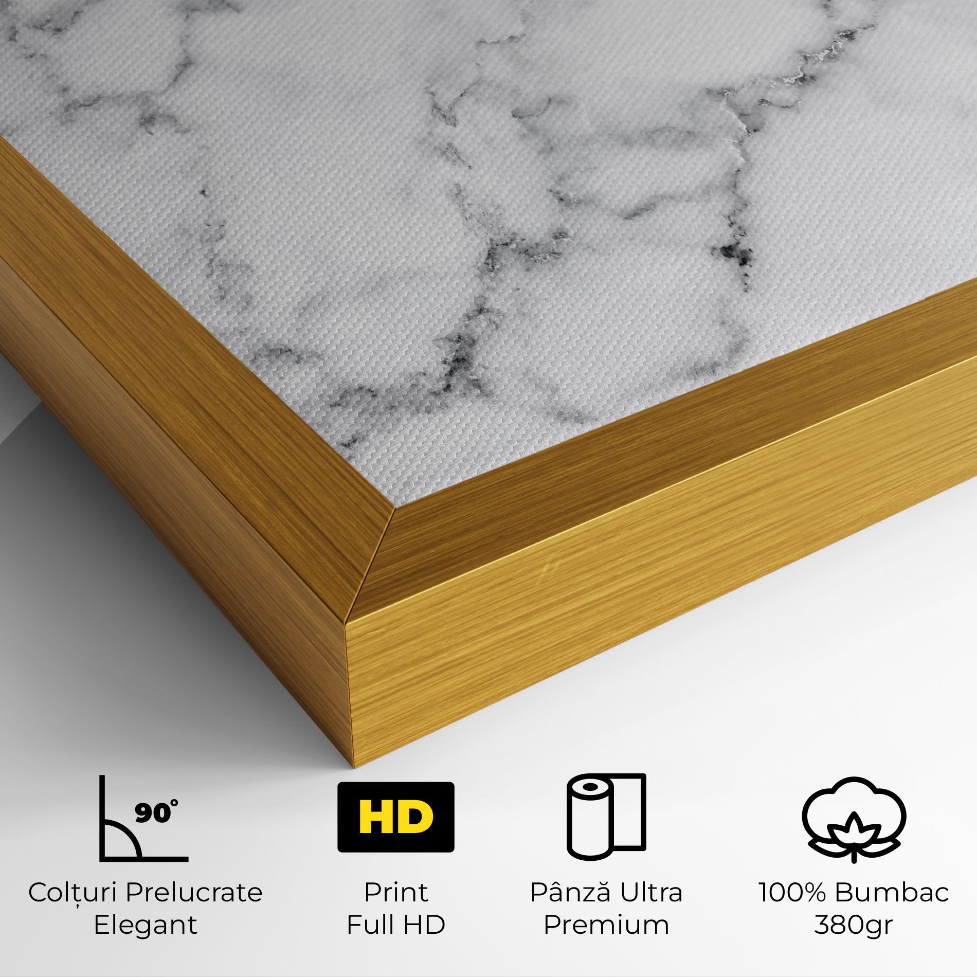 Basic White Marble mockup 4