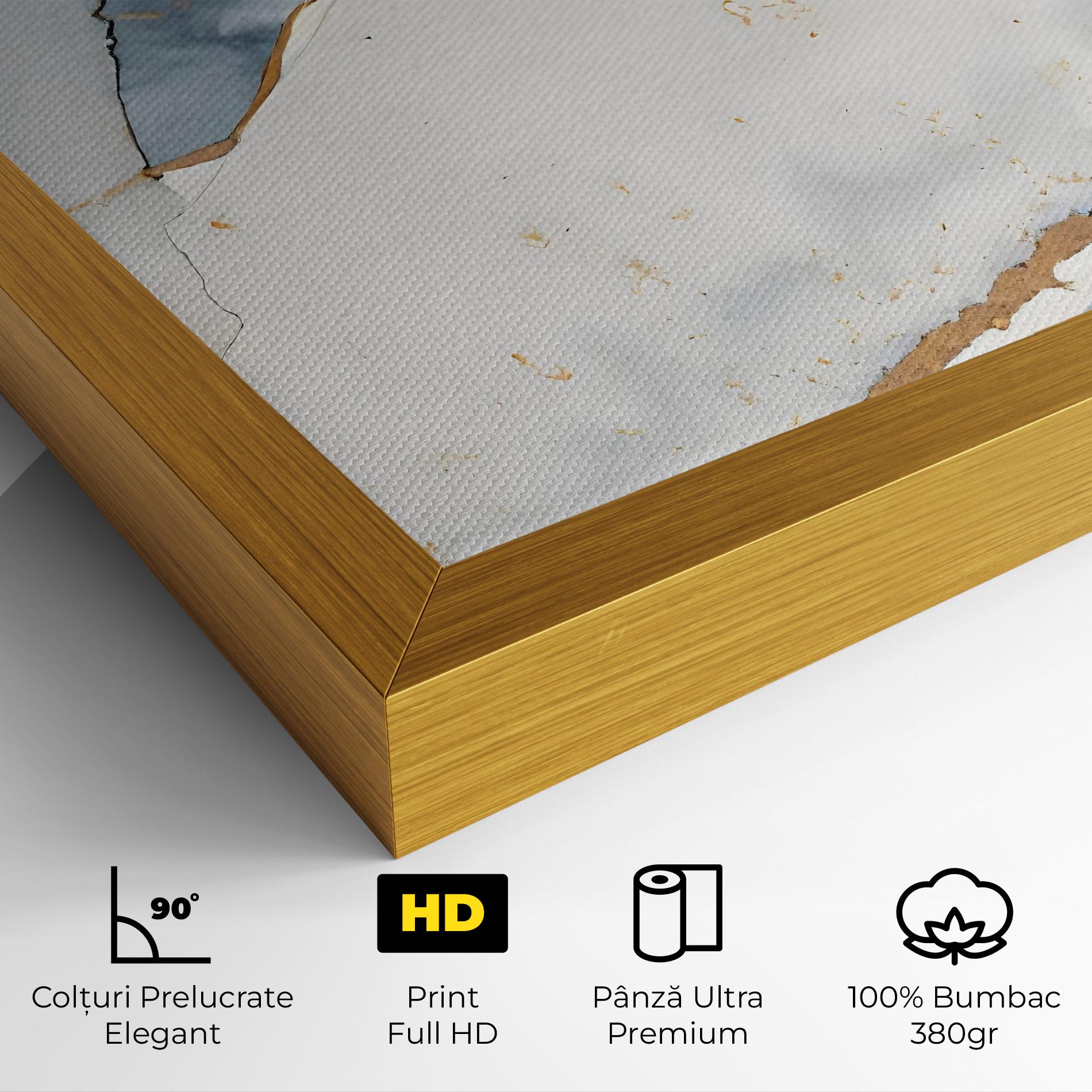 Tablou Canvas Blue Watercolor mockup 4