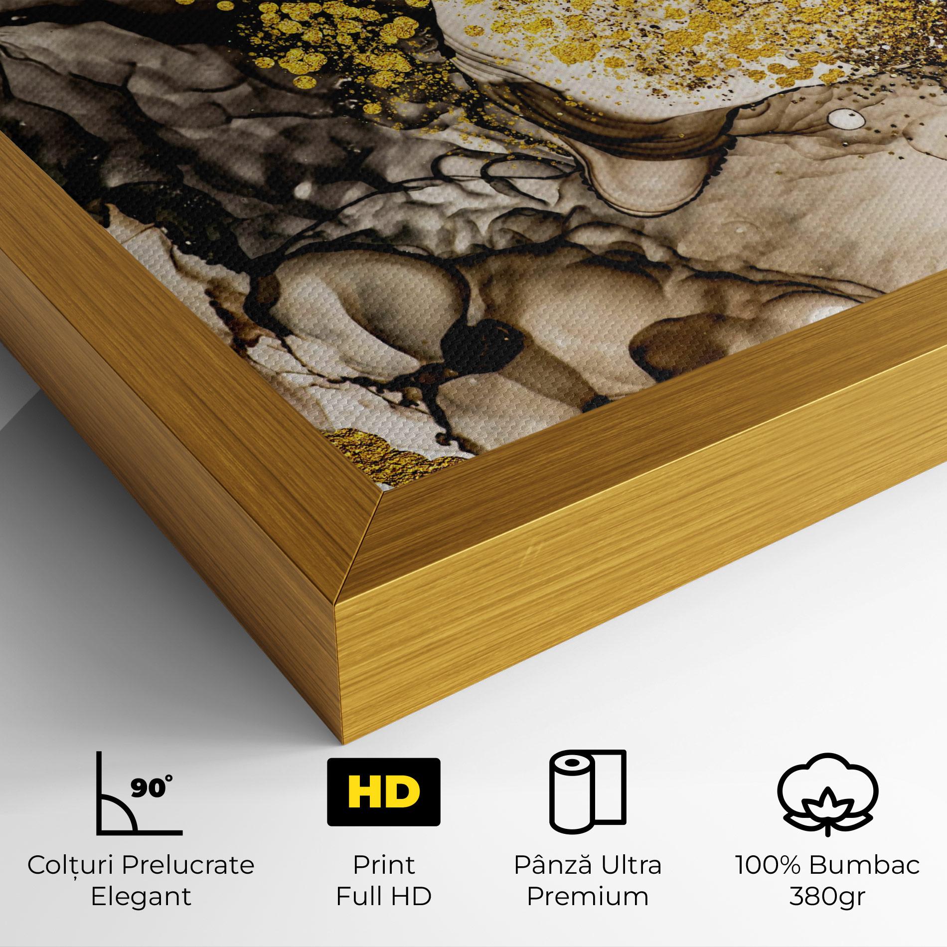 Tablou Canvas Golden Sand mockup 4