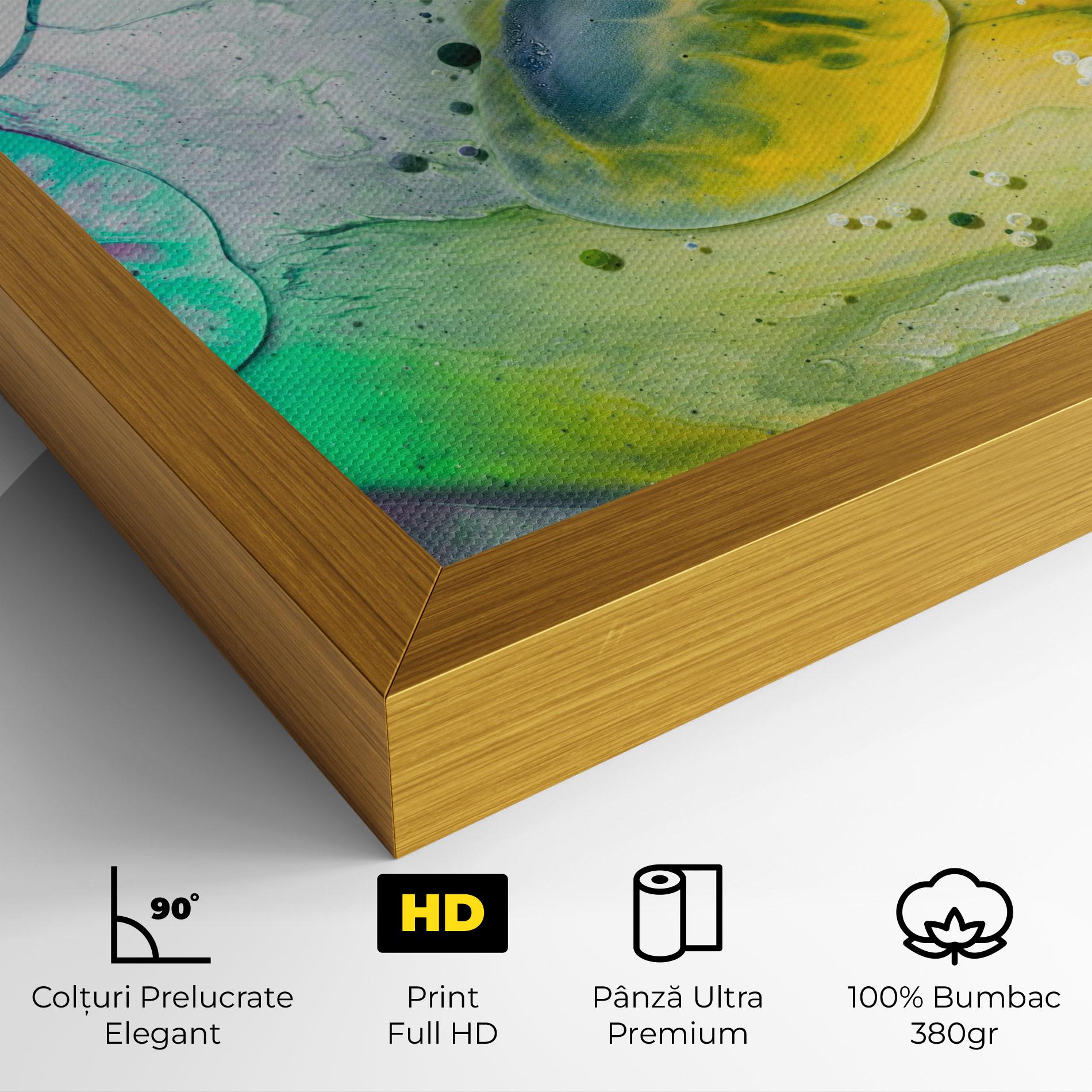 Tablou Canvas Mix Color Ink mockup 4