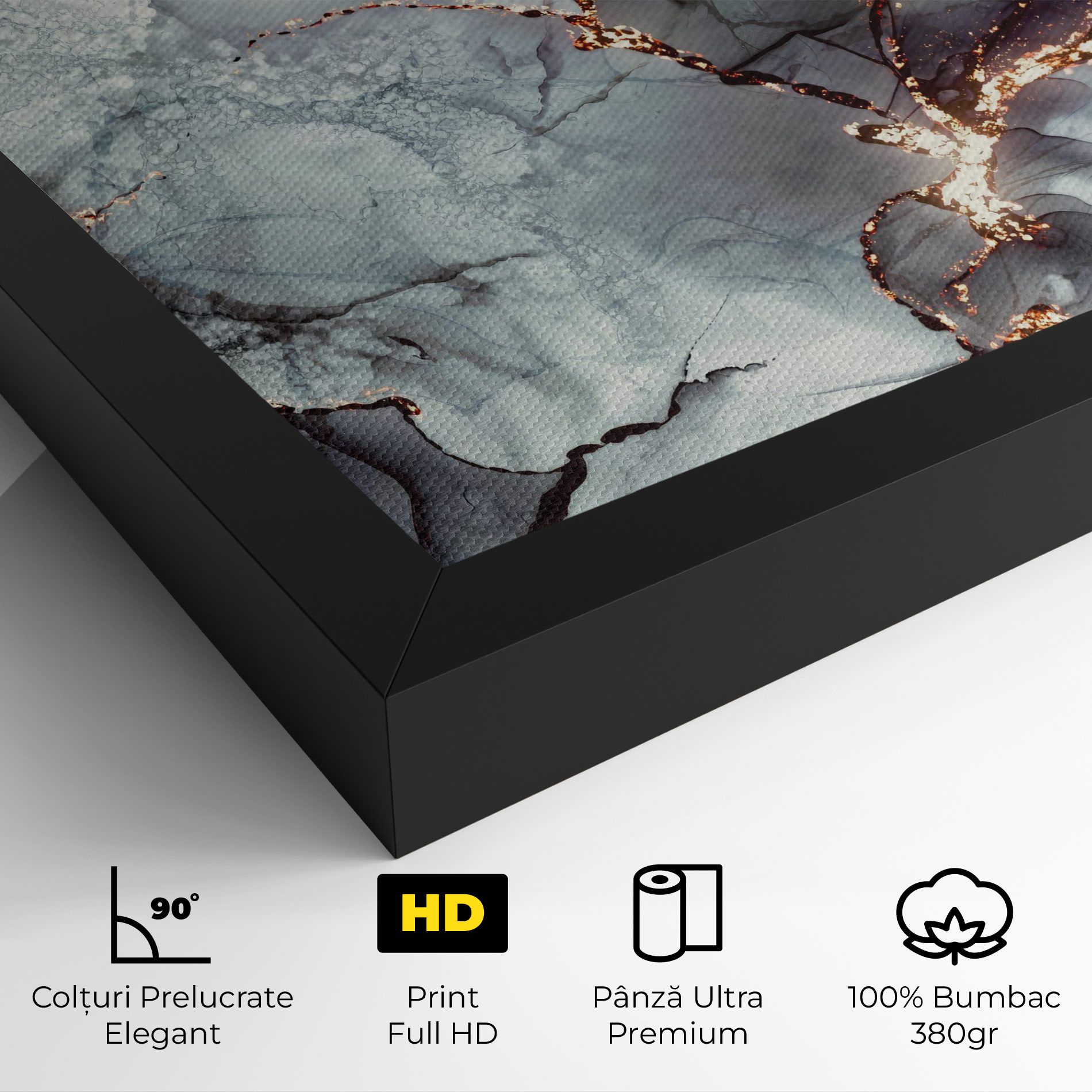 Abstract Gold Path mockup 4