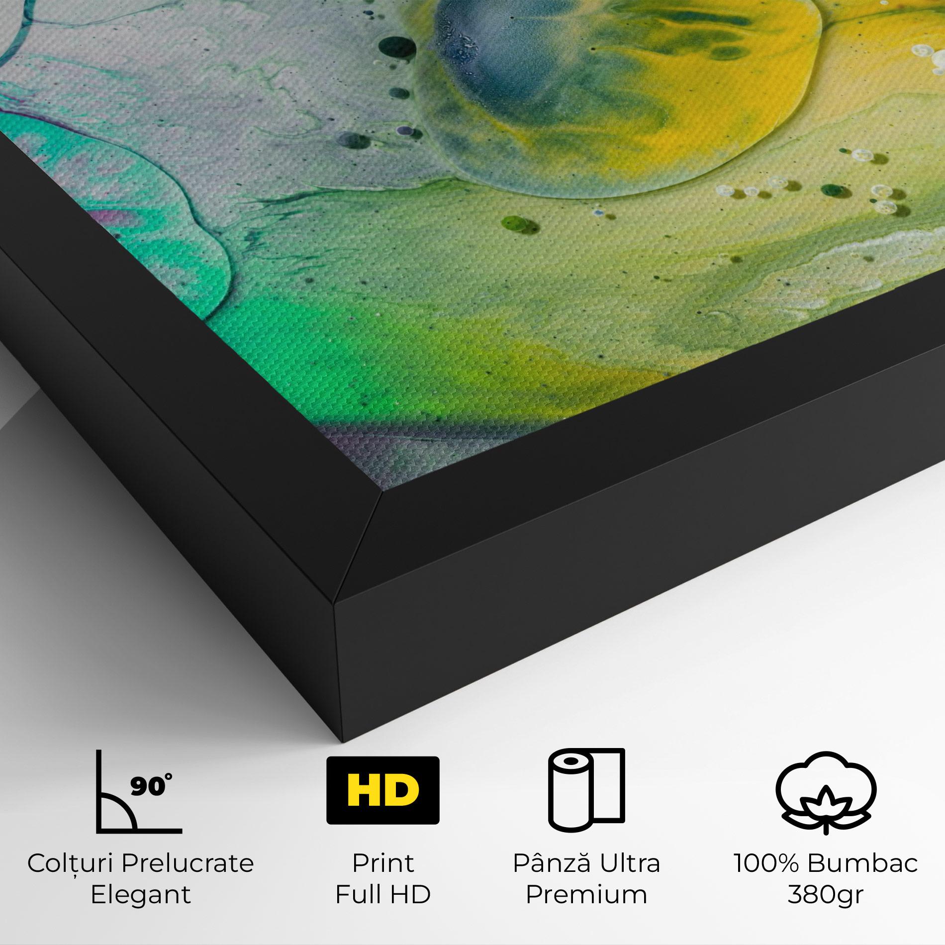 Tablou Canvas Mix Color Ink mockup 4