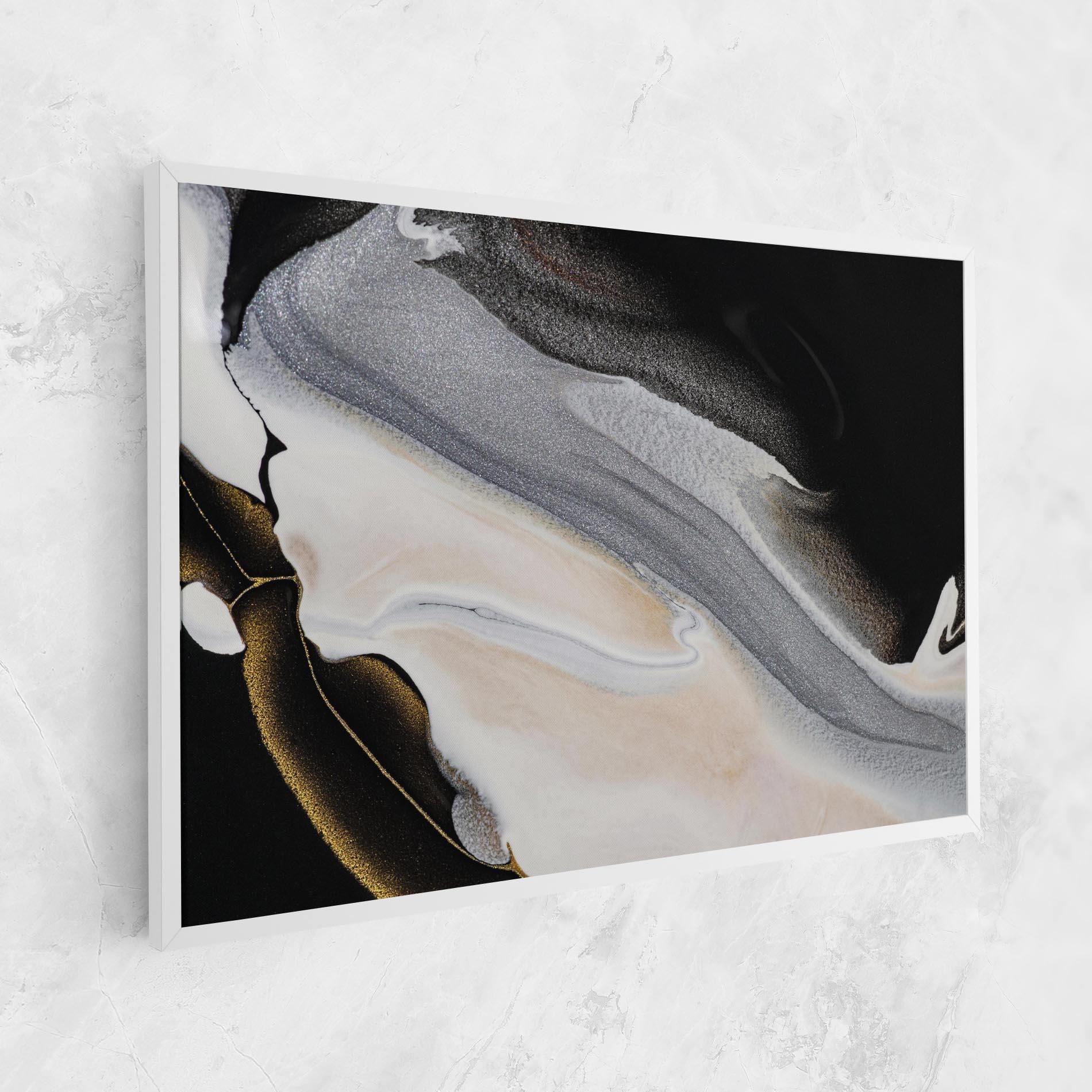 Tablou Canvas Black Light Grey mockup 1