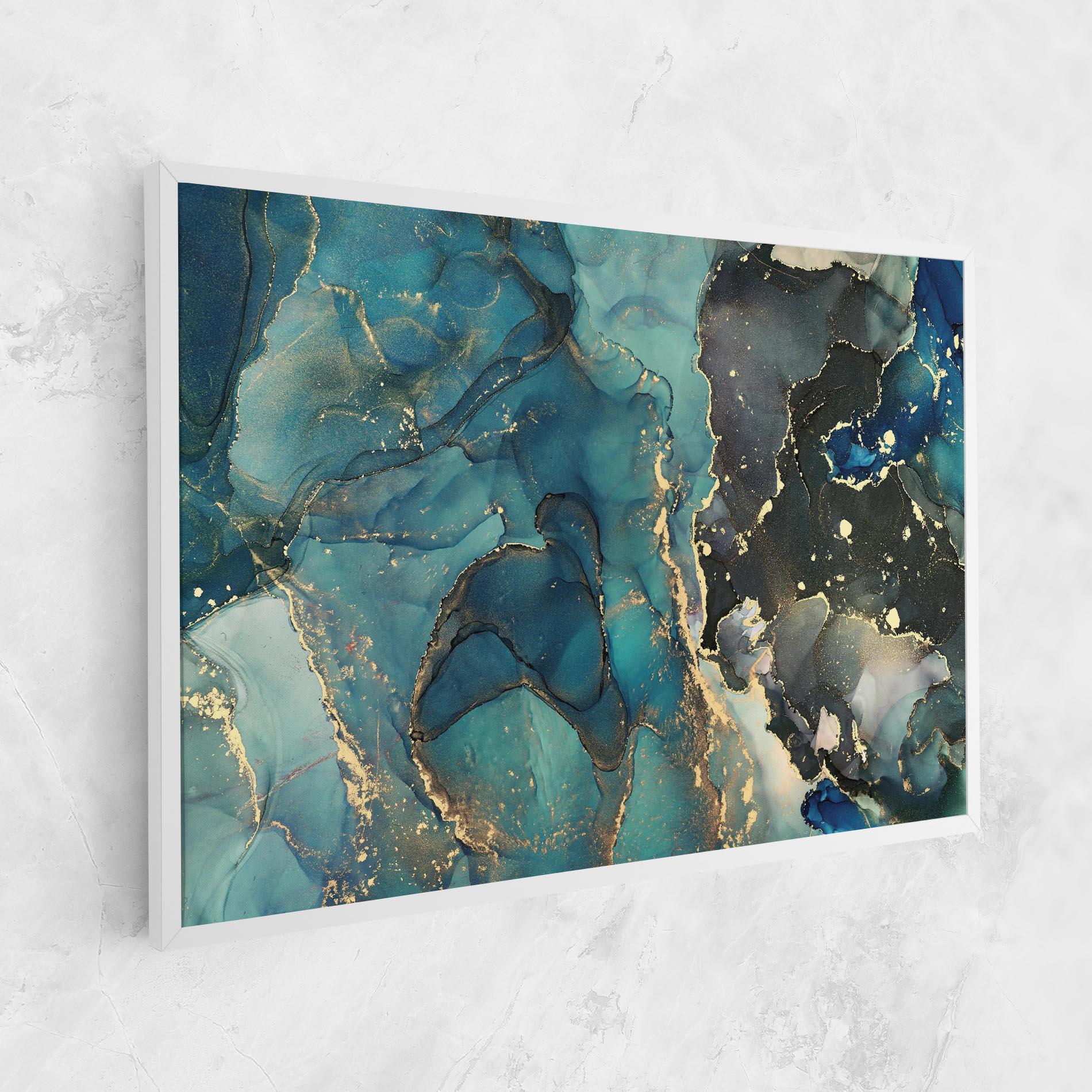 Tablou Canvas Blue Marble mockup 1