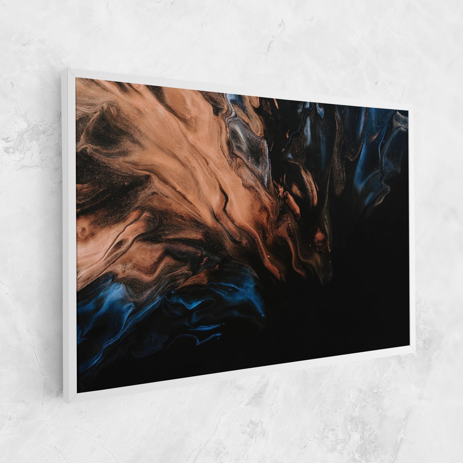 Dark Flame Abstract mockup 1