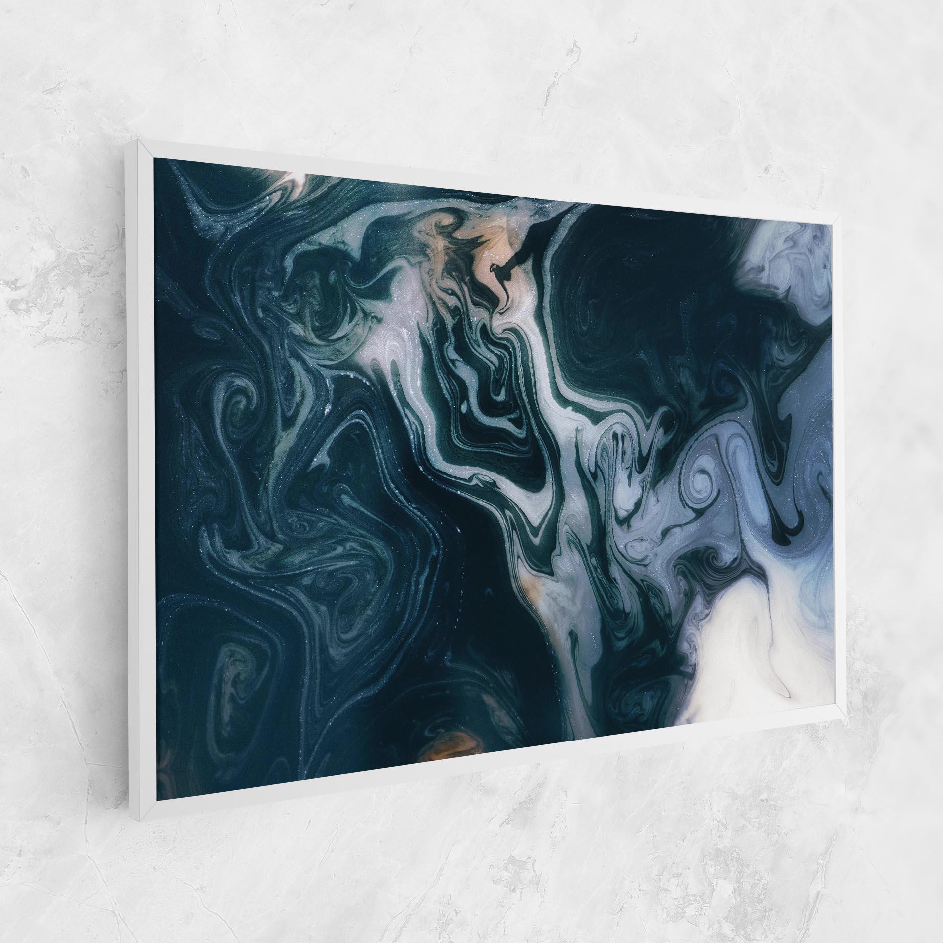 Tablou Canvas Ocean Dark Blue mockup 1