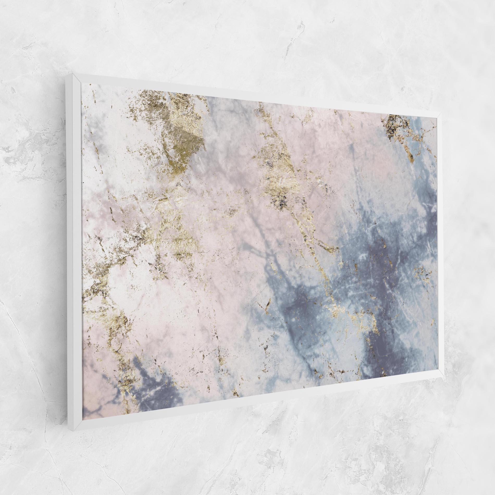 Tablou Canvas Pink Blue Marble mockup 1