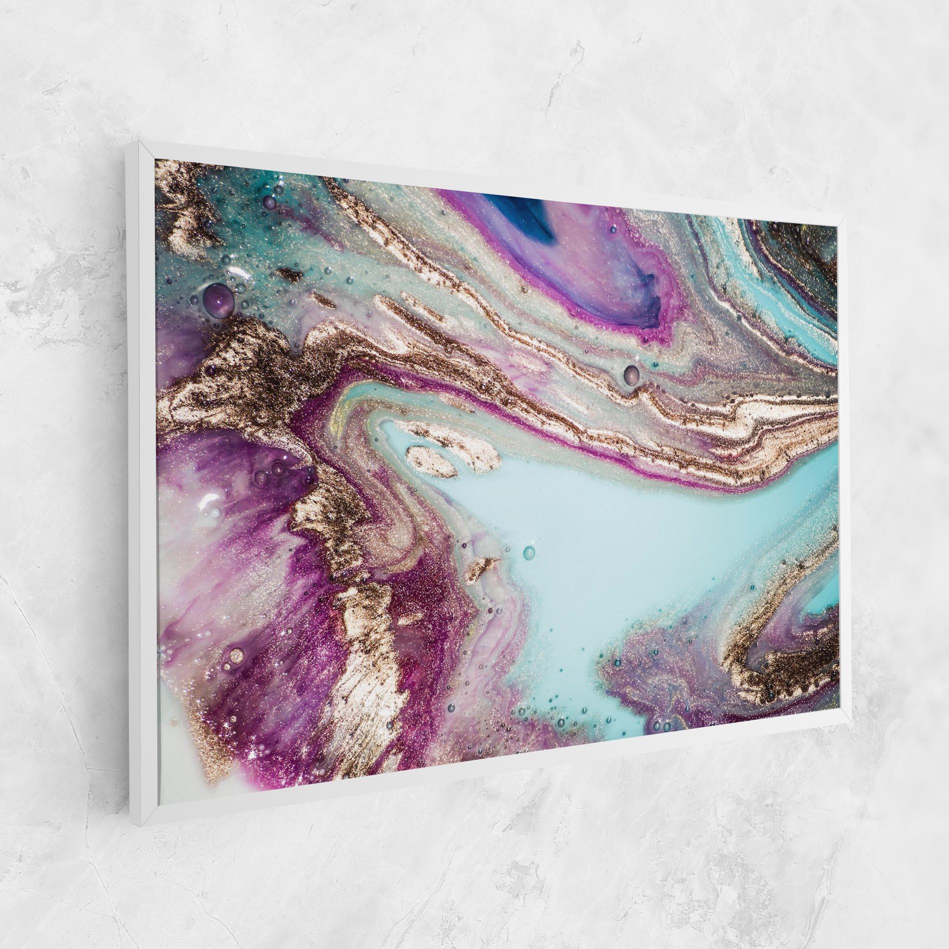 Tablou Canvas Pink Marble Shades mockup 1