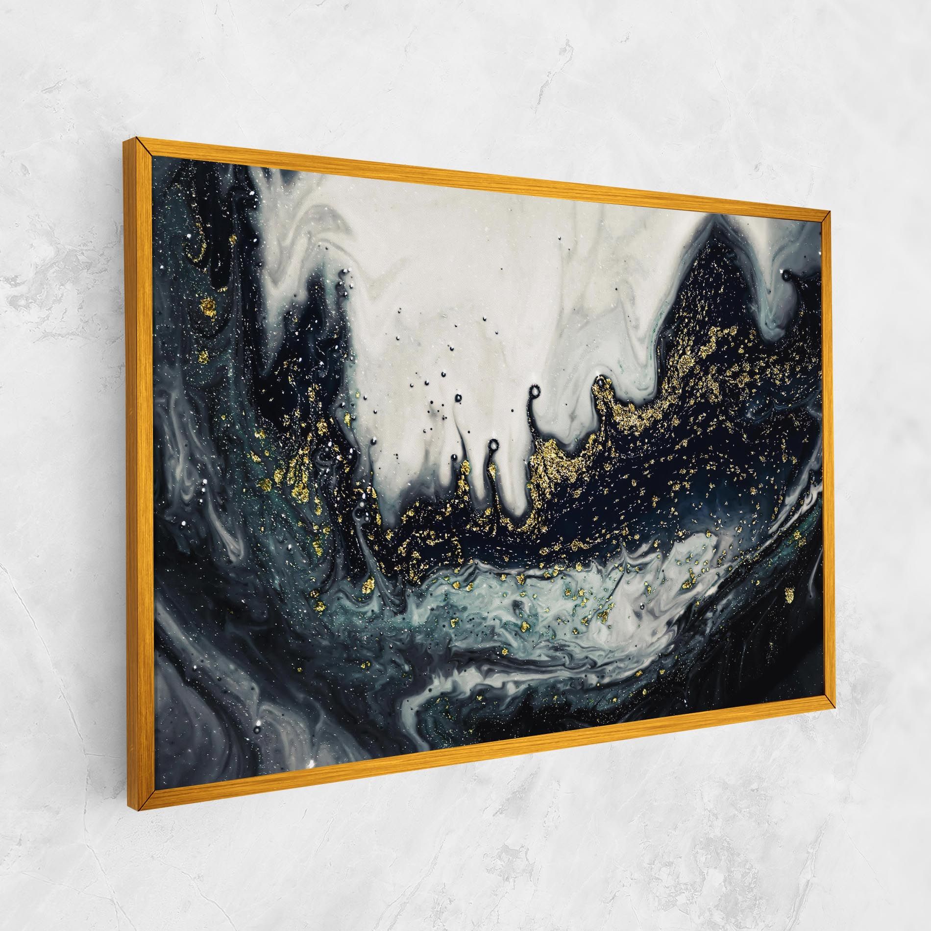 Abstract Black mockup 1