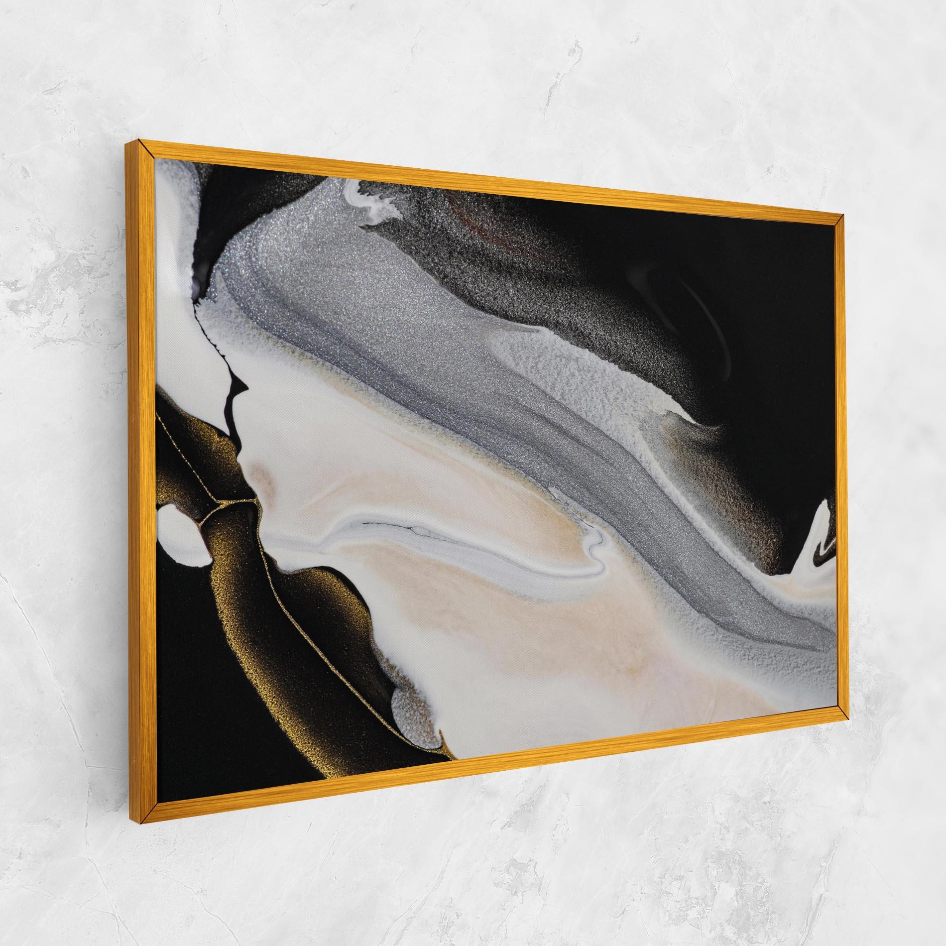 Tablou Canvas Black Light Grey mockup 1