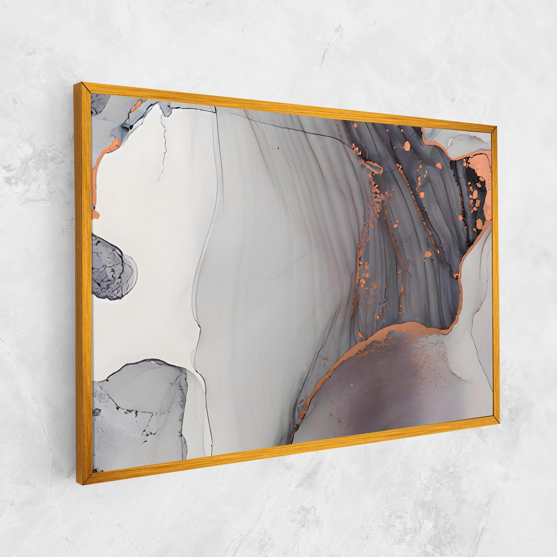 Grey Pink Liquid Marble mockup 1