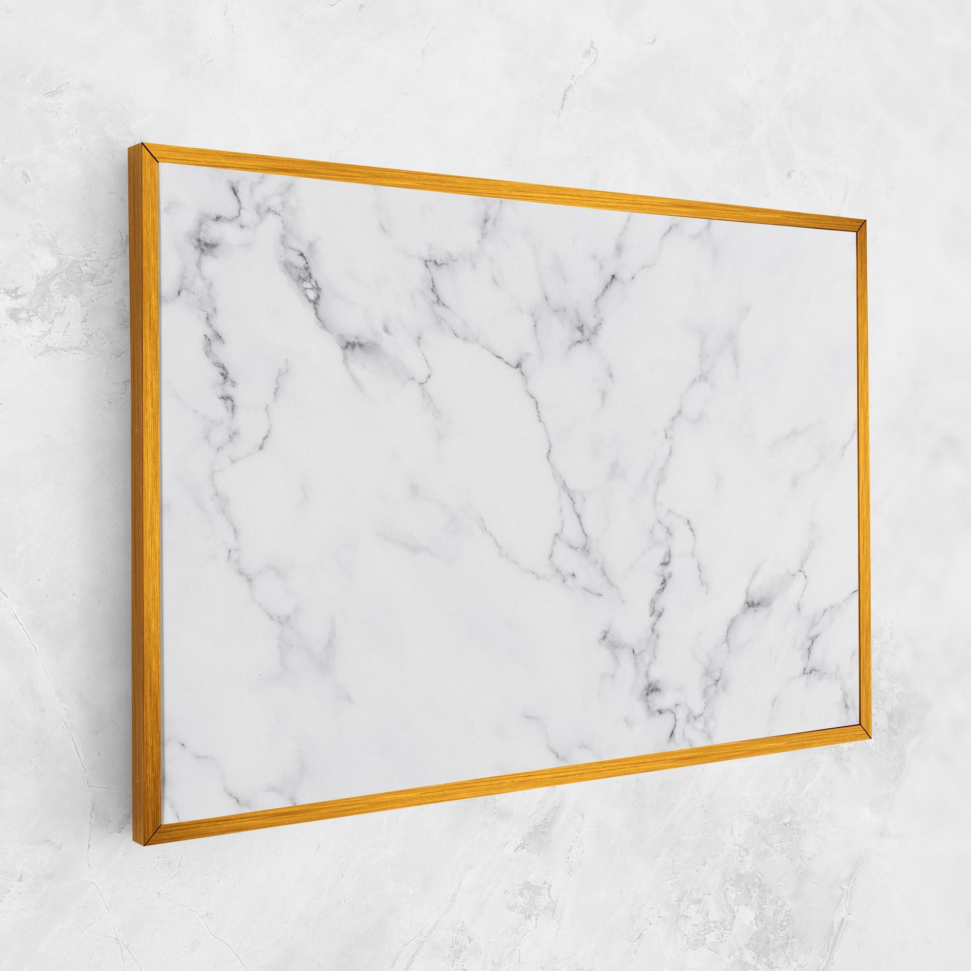 Tablou Canvas White Marble Texture mockup 1