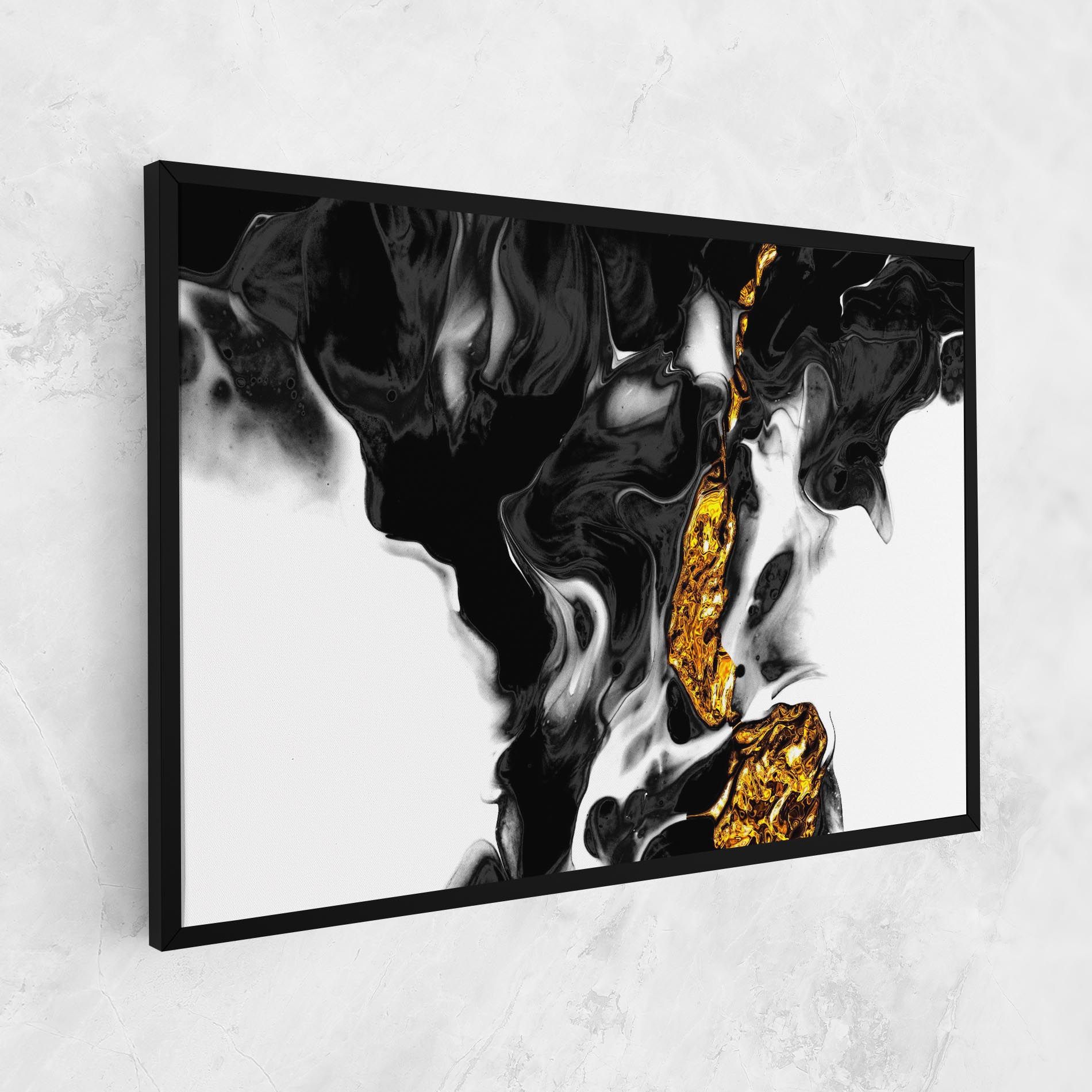 Abstract Black And Gold mockup 1