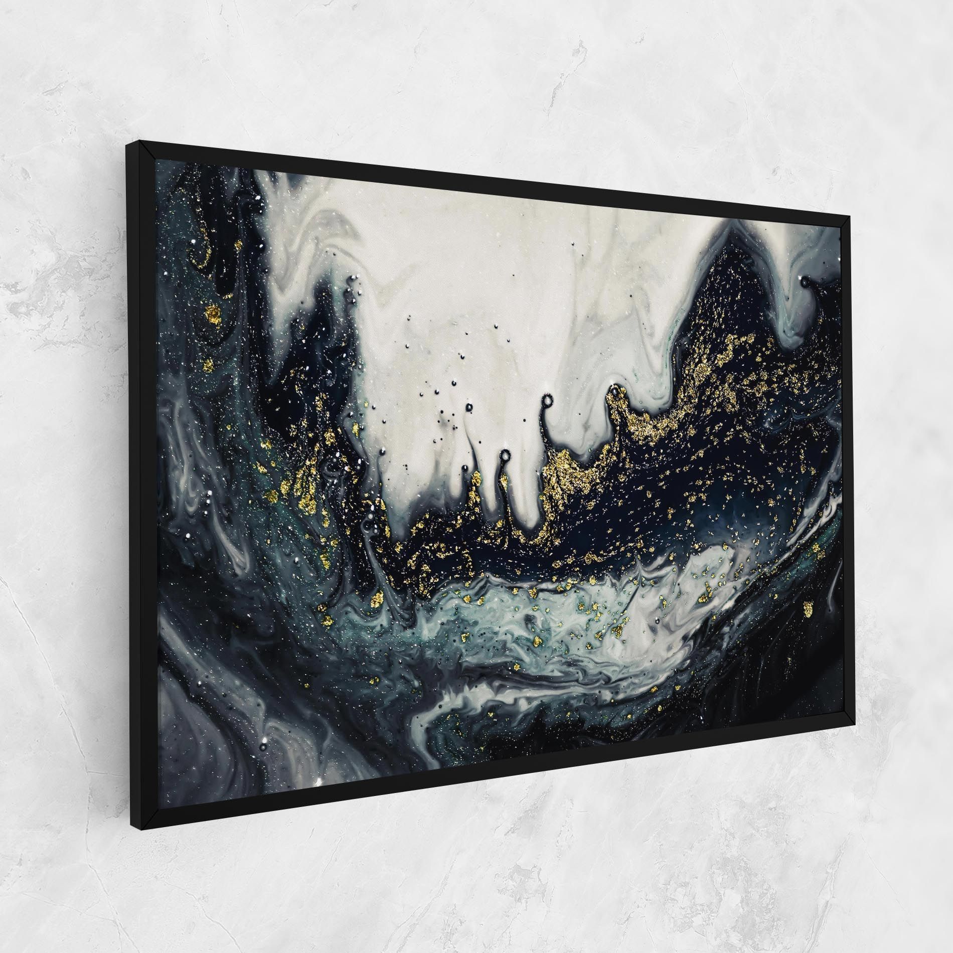 Abstract Black mockup 1