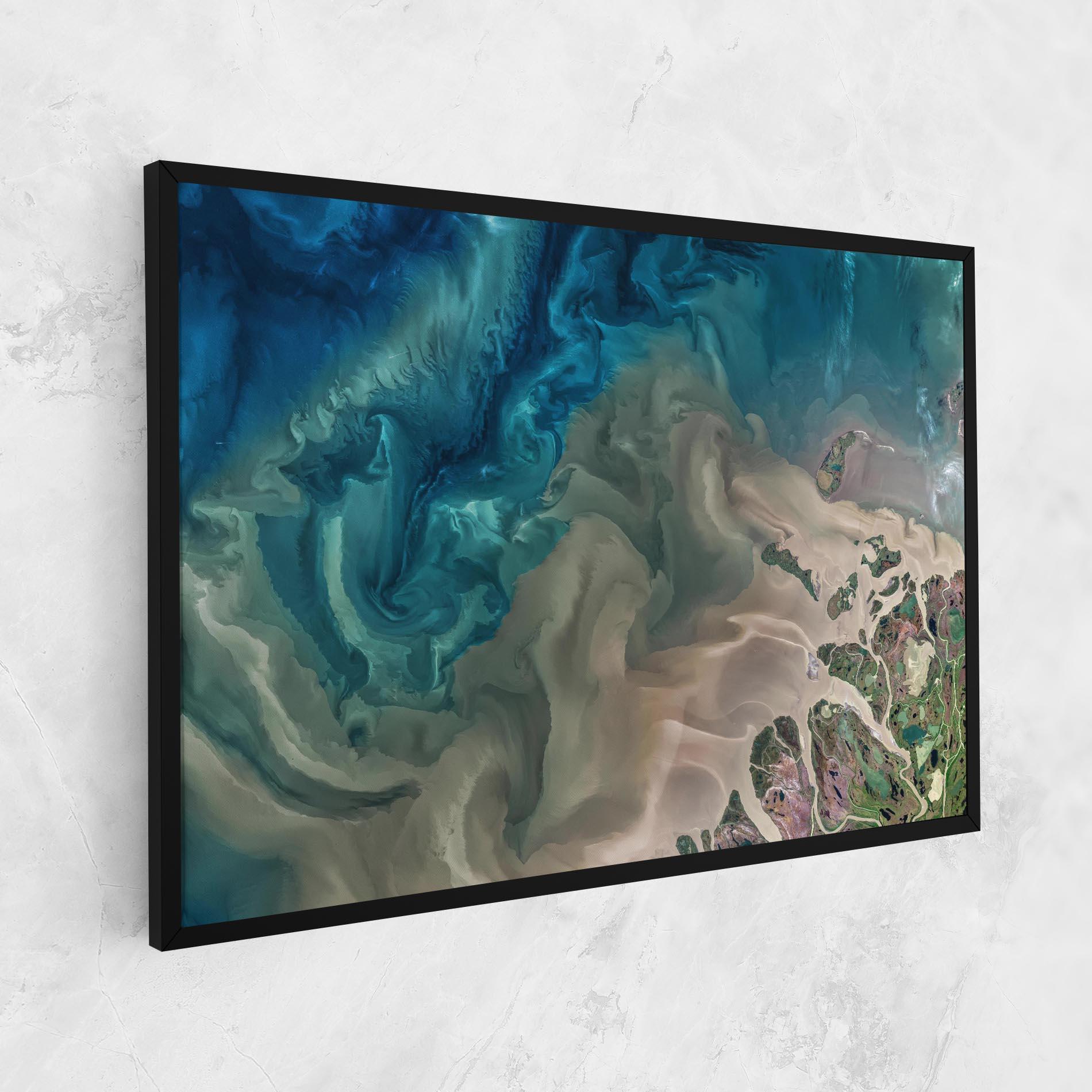 Tablou Canvas Ocean Blue Marble mockup 1