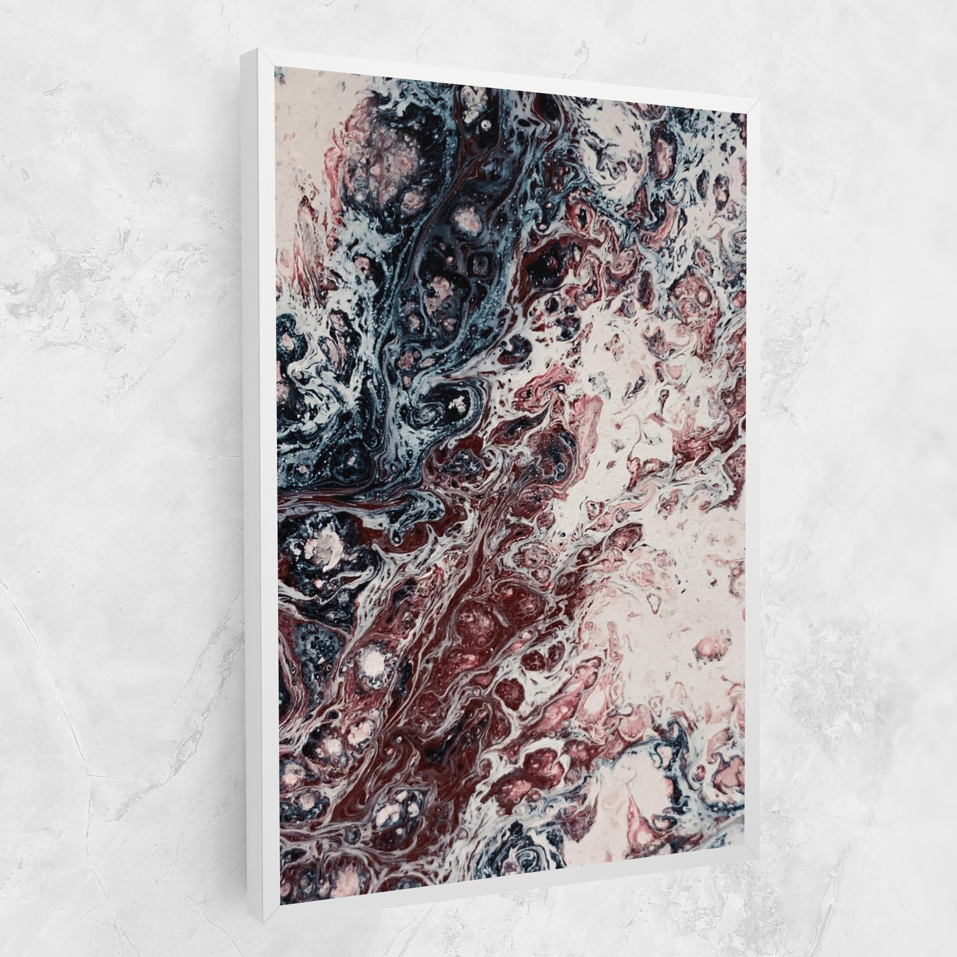 Tablou Canvas Abstract Dark Red mockup 1