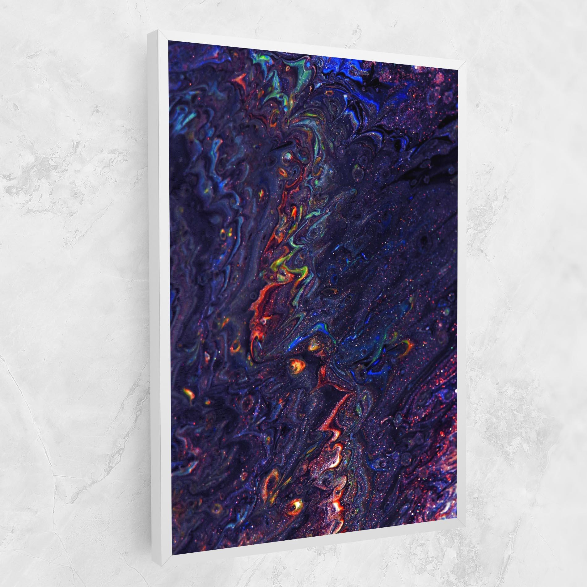 Tablou Canvas Dark Purple Texture mockup 1