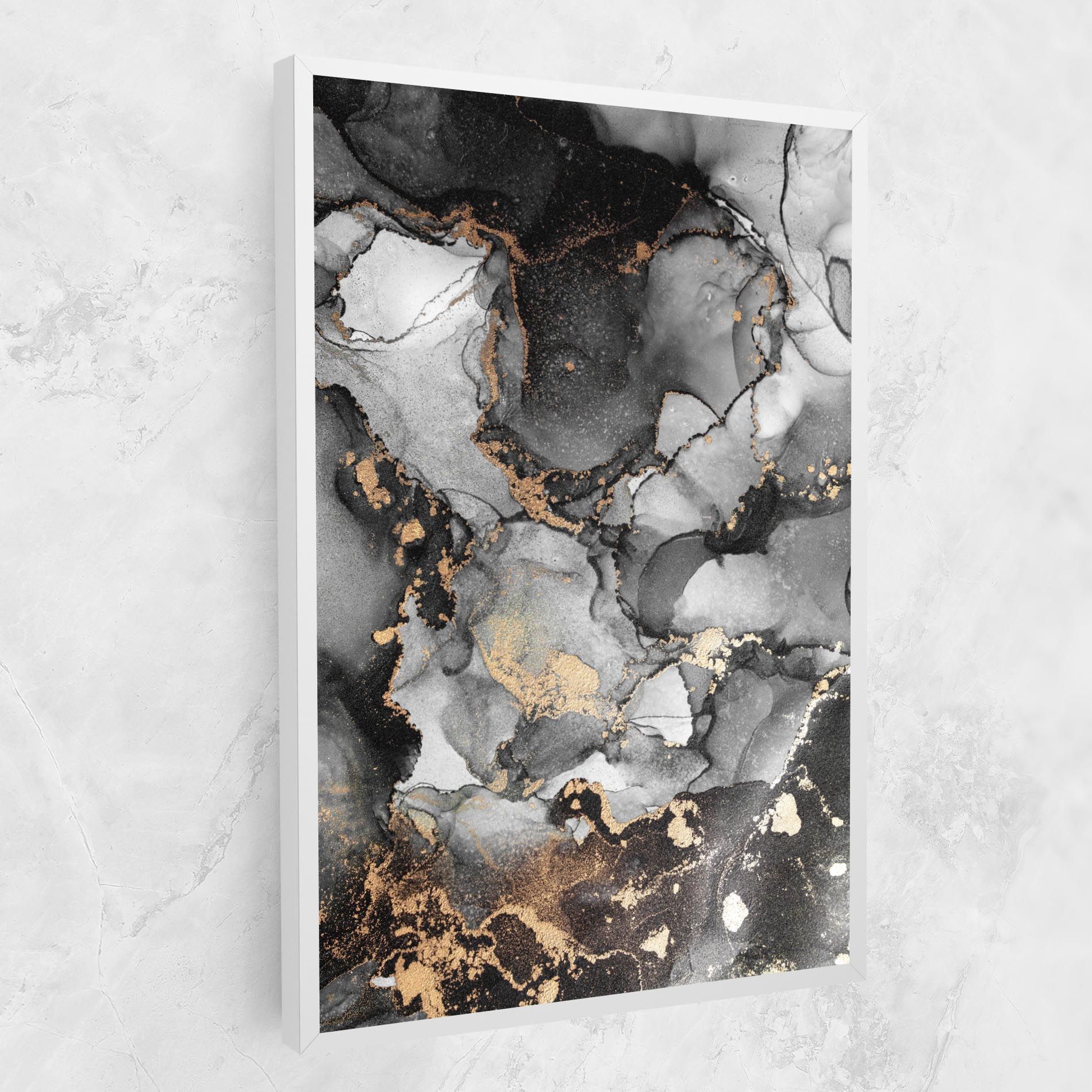 Grey Gold Marble mockup 1