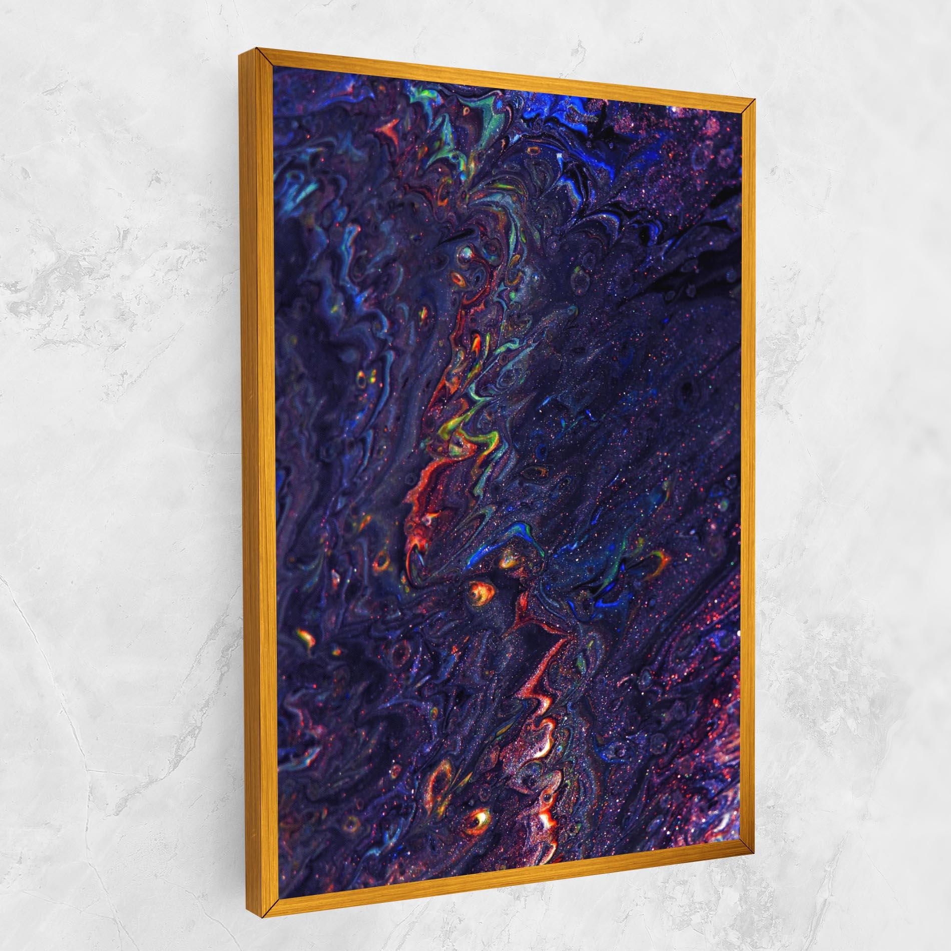 Tablou Canvas Dark Purple Texture mockup 1