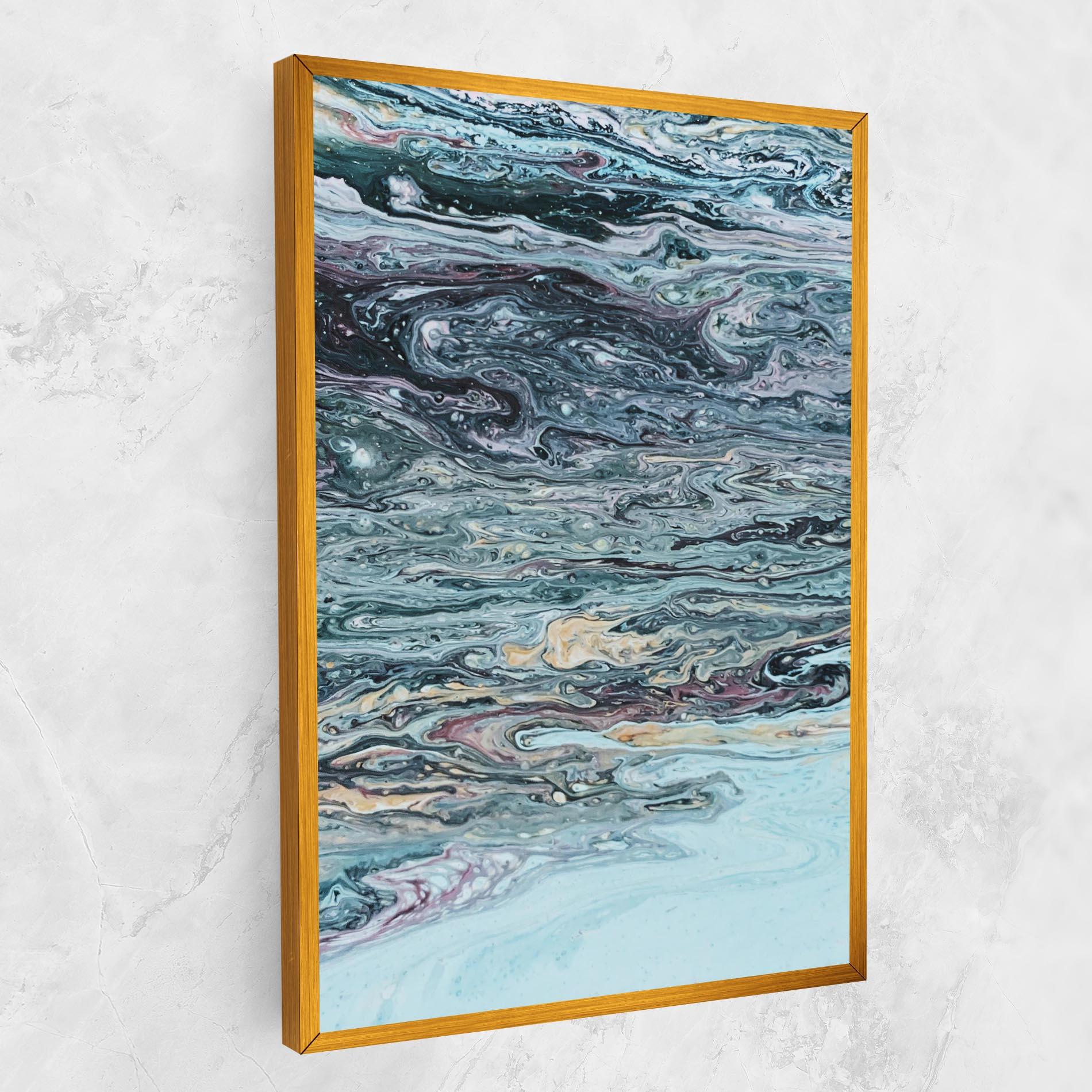 Tablou Canvas Light Blue Abstract mockup 1