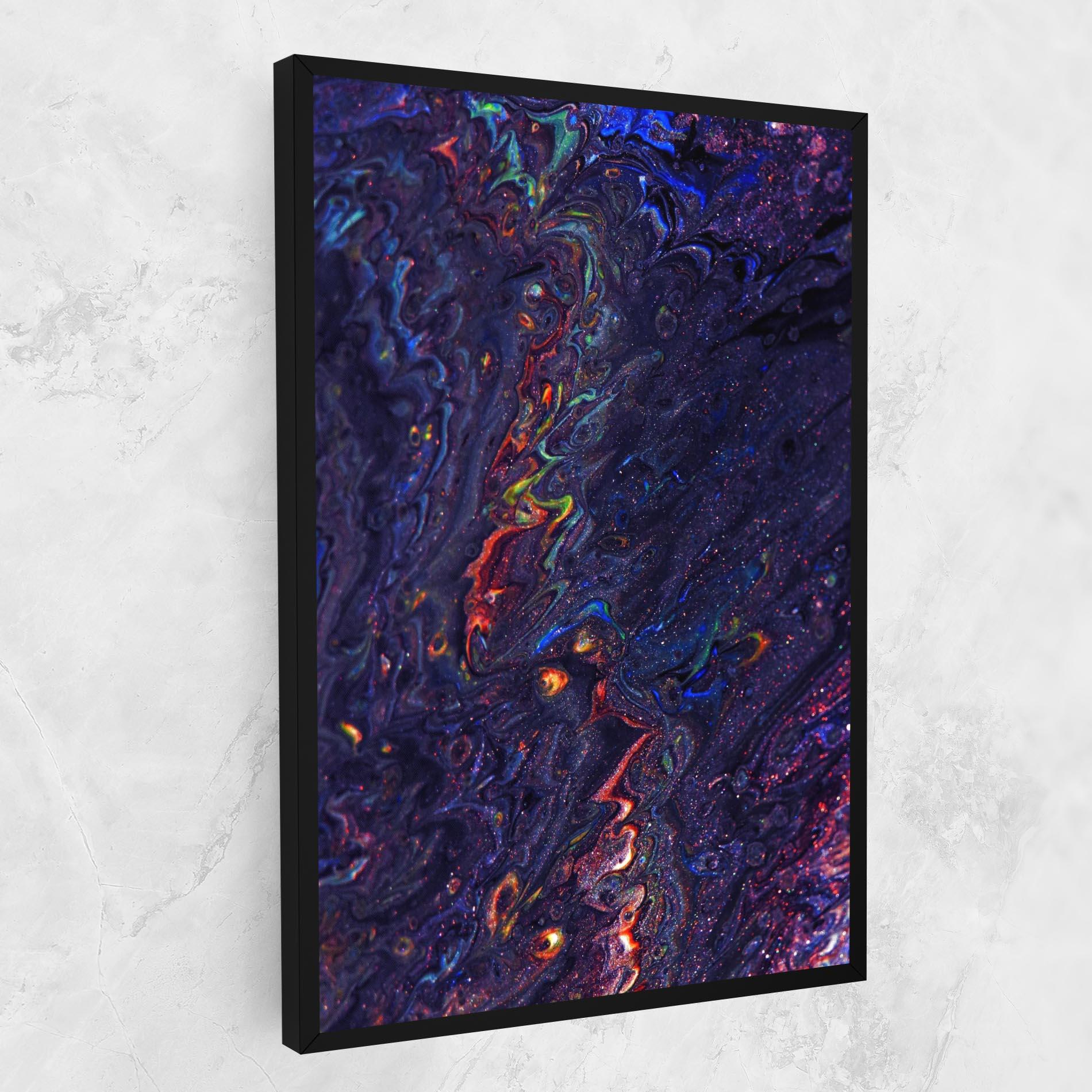 Tablou Canvas Dark Purple Texture mockup 1