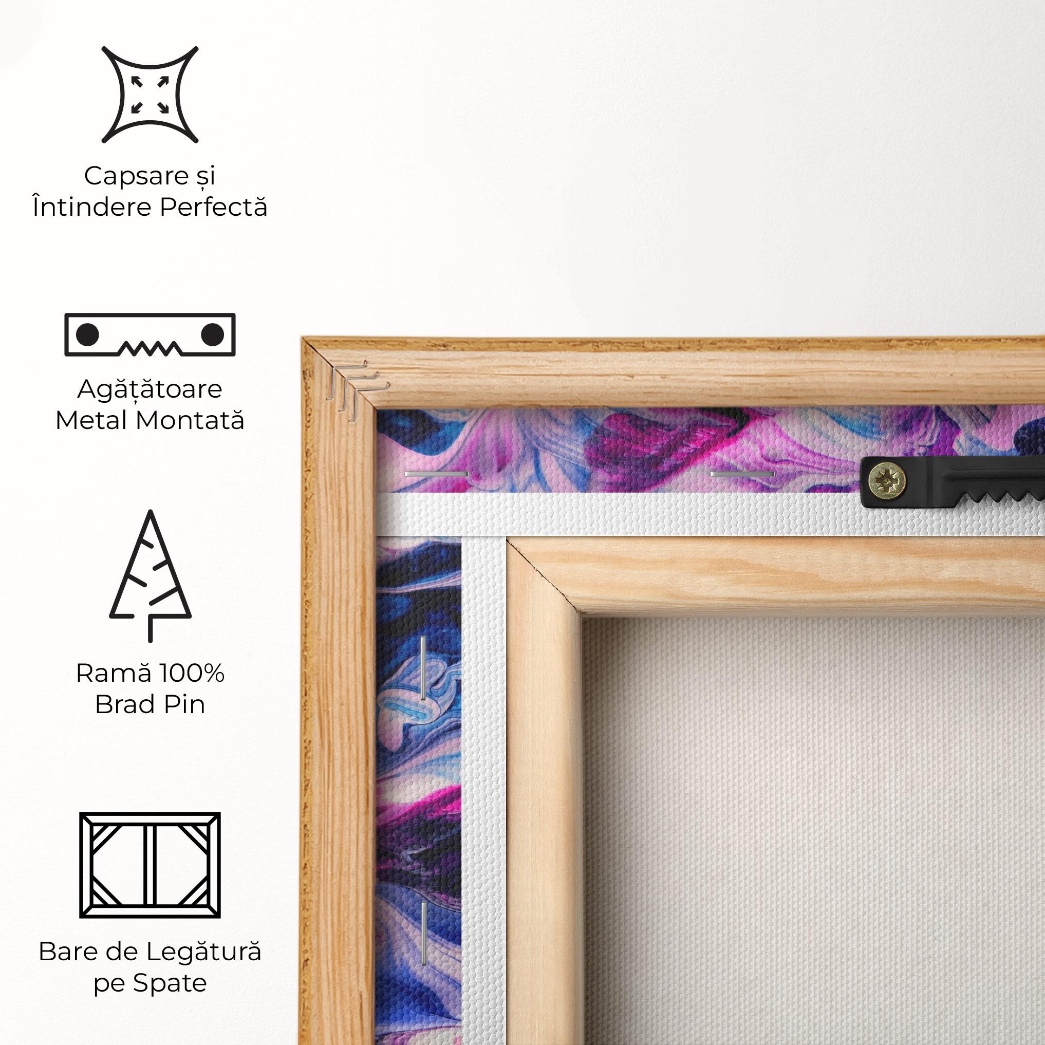 Tablou Canvas Abstract Rose Colours mockup 5