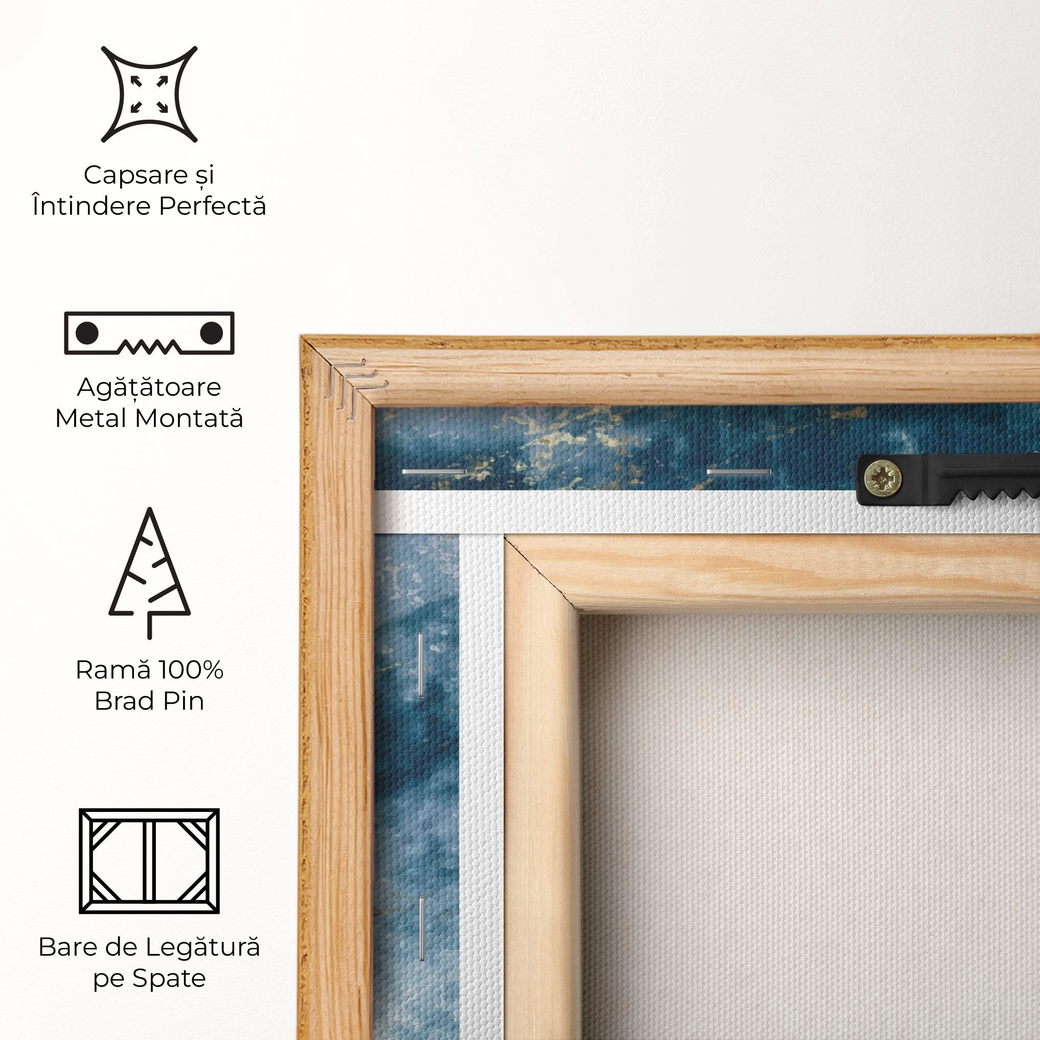 Blue Water Marble mockup 5