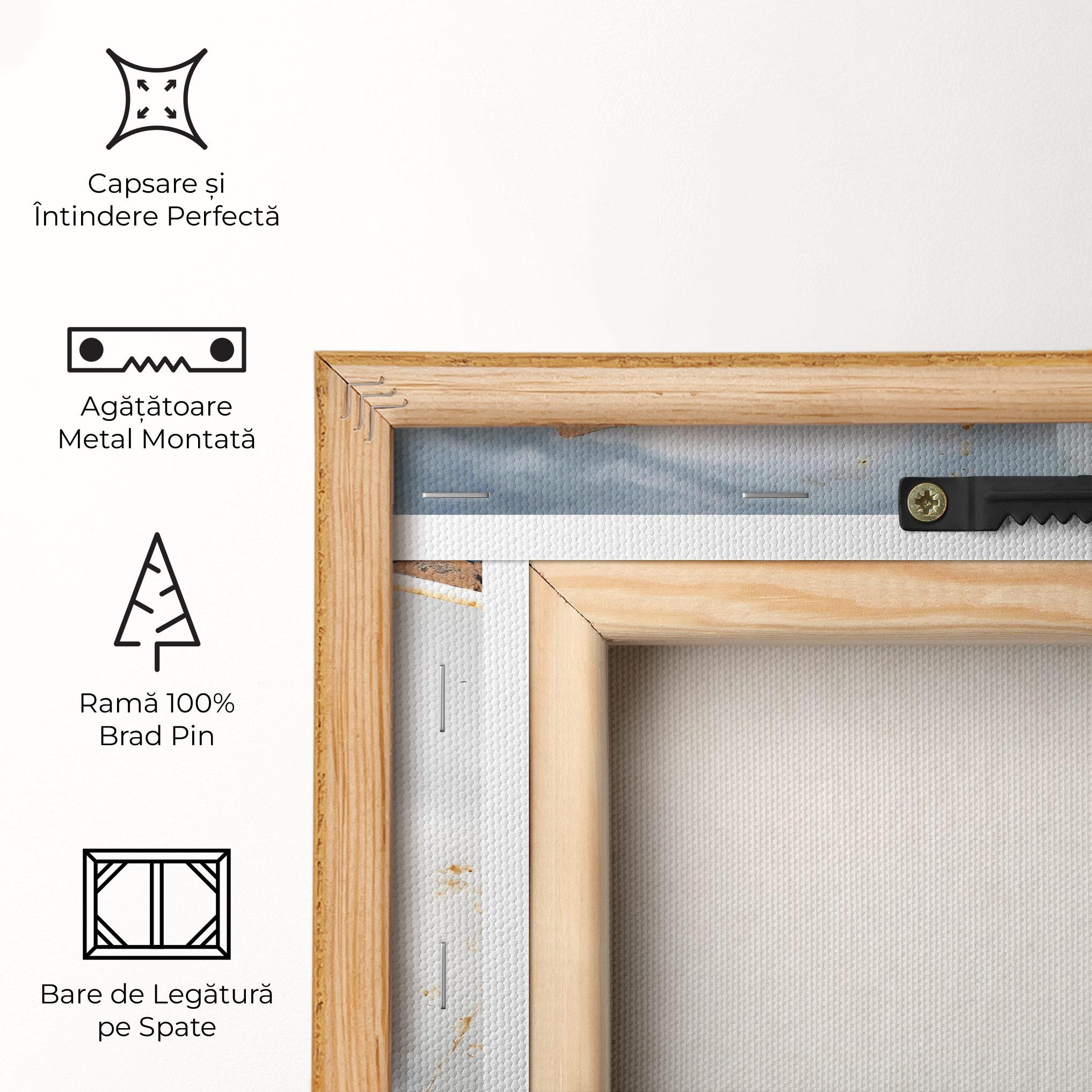 Tablou Canvas Blue Watercolor mockup 5