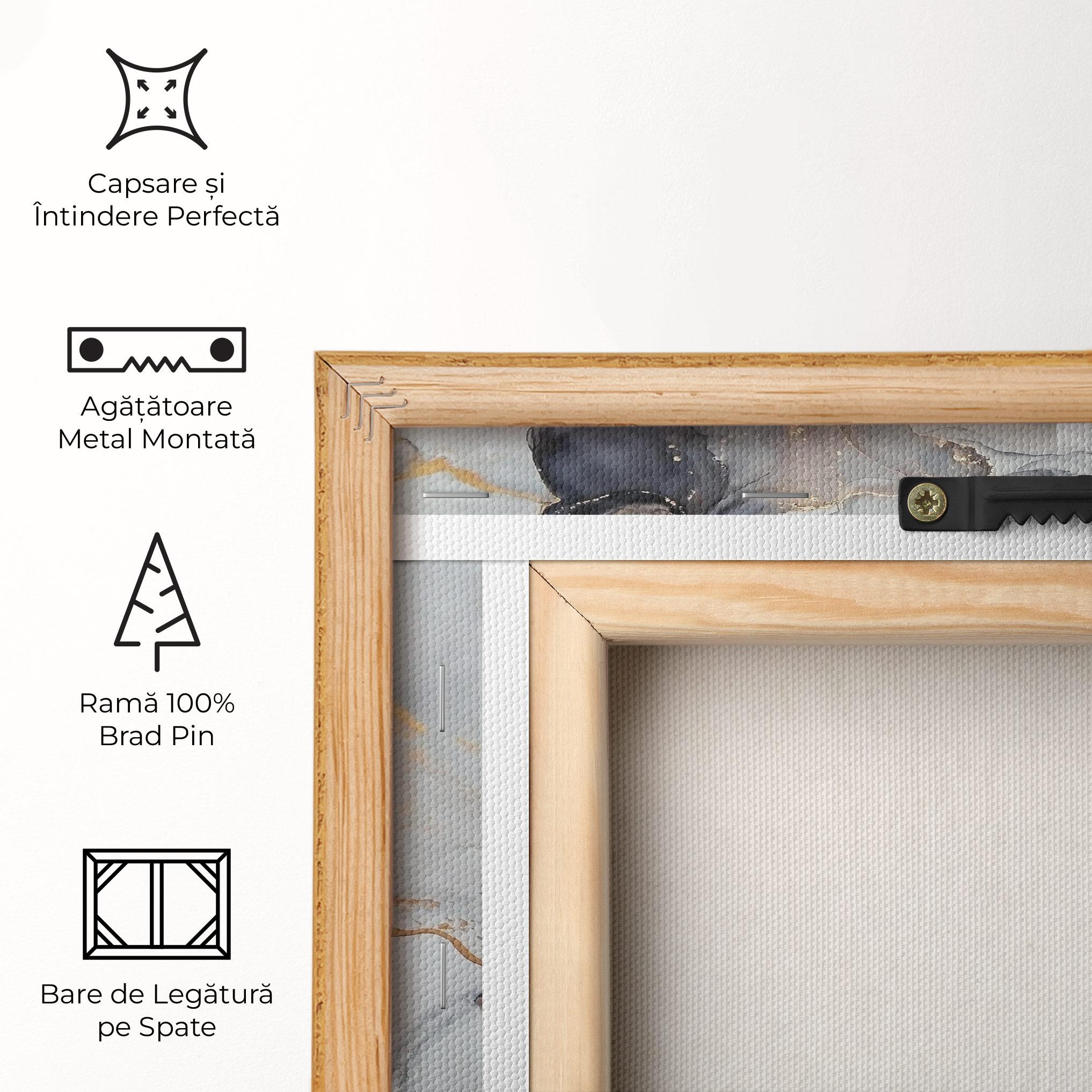 Tablou Canvas Marble Shades mockup 5