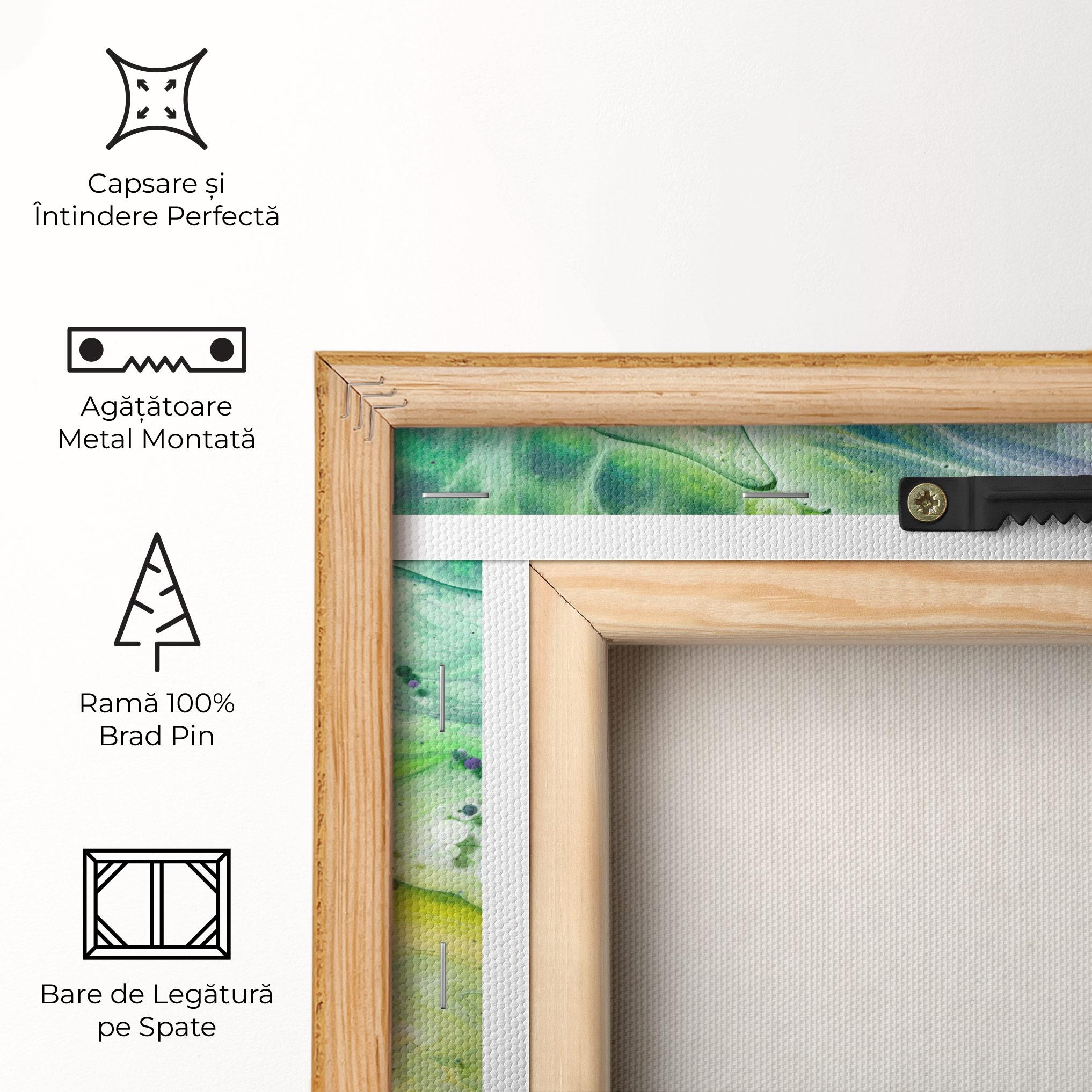 Tablou Canvas Mix Color Ink mockup 5