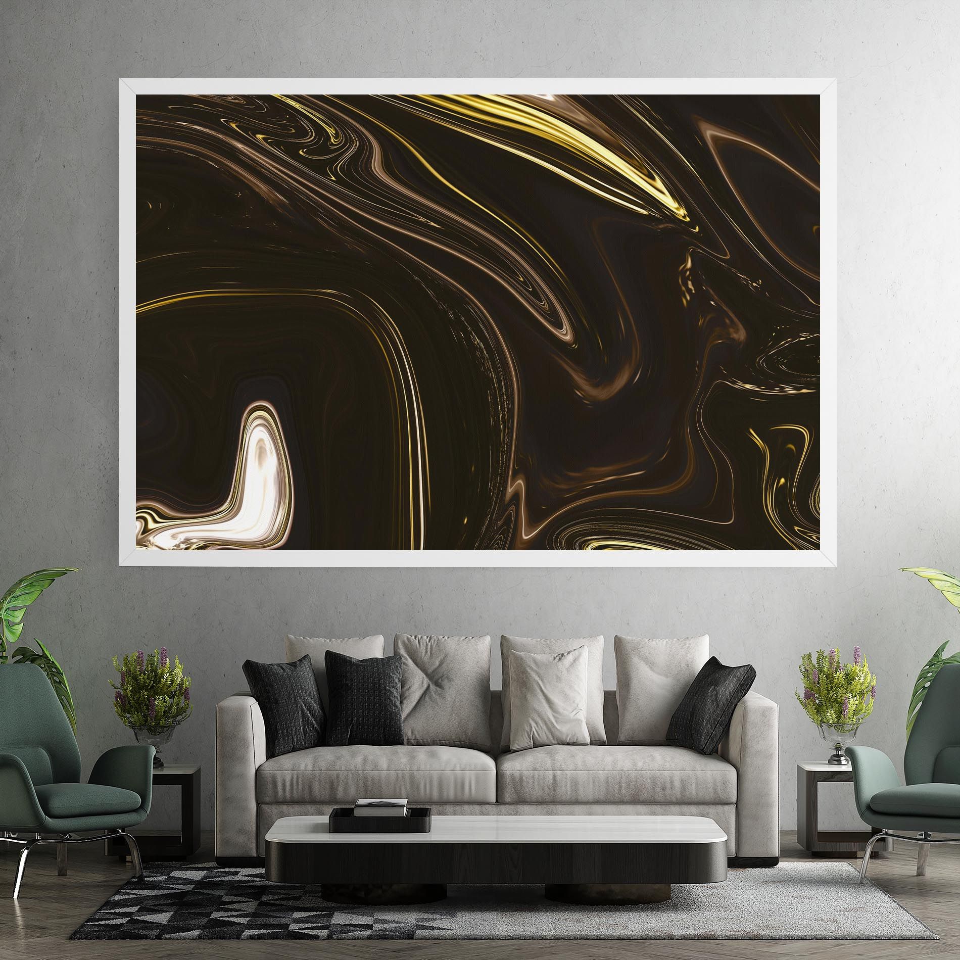 Black Gold Marble mockup 7