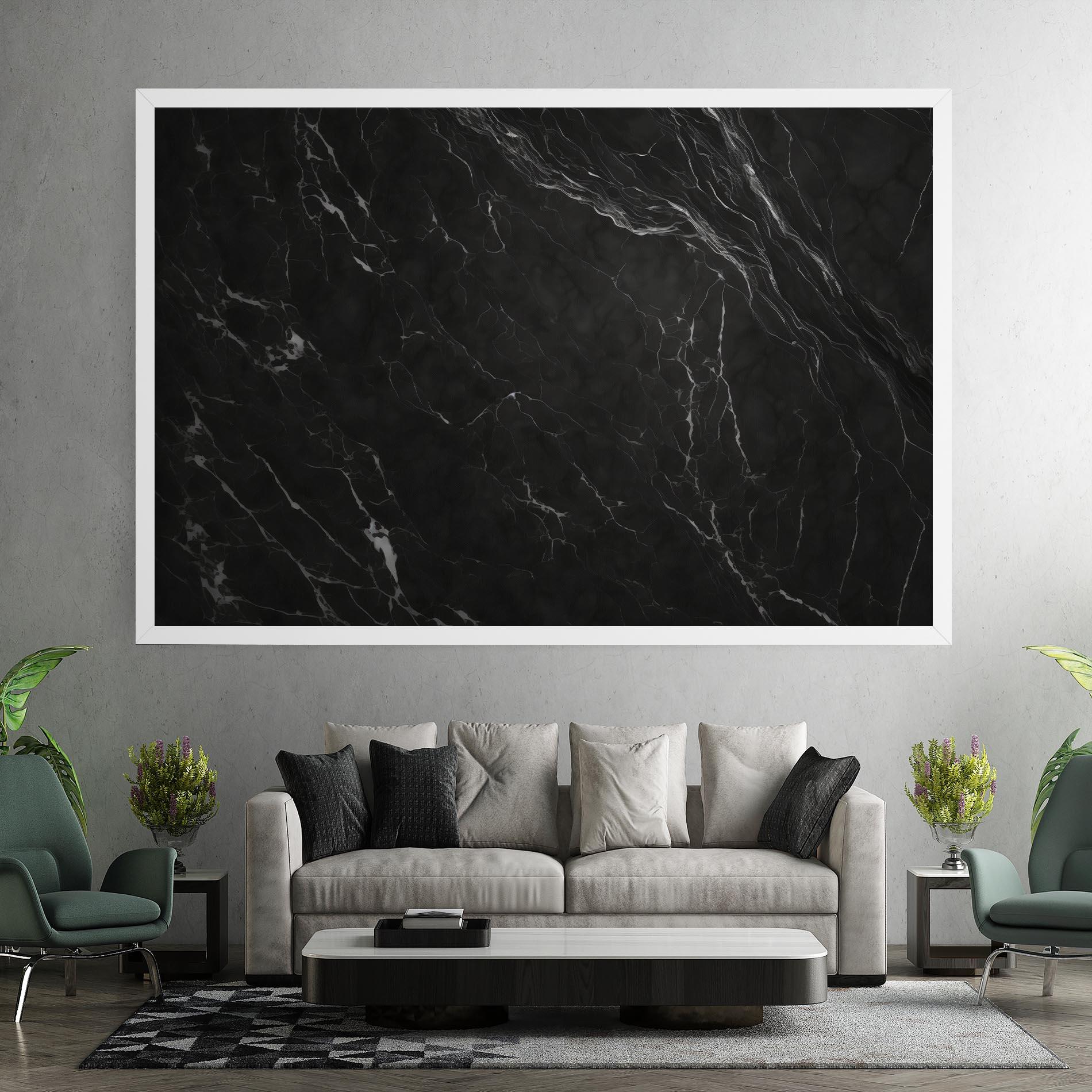 Tablou Canvas Black Marble mockup 7