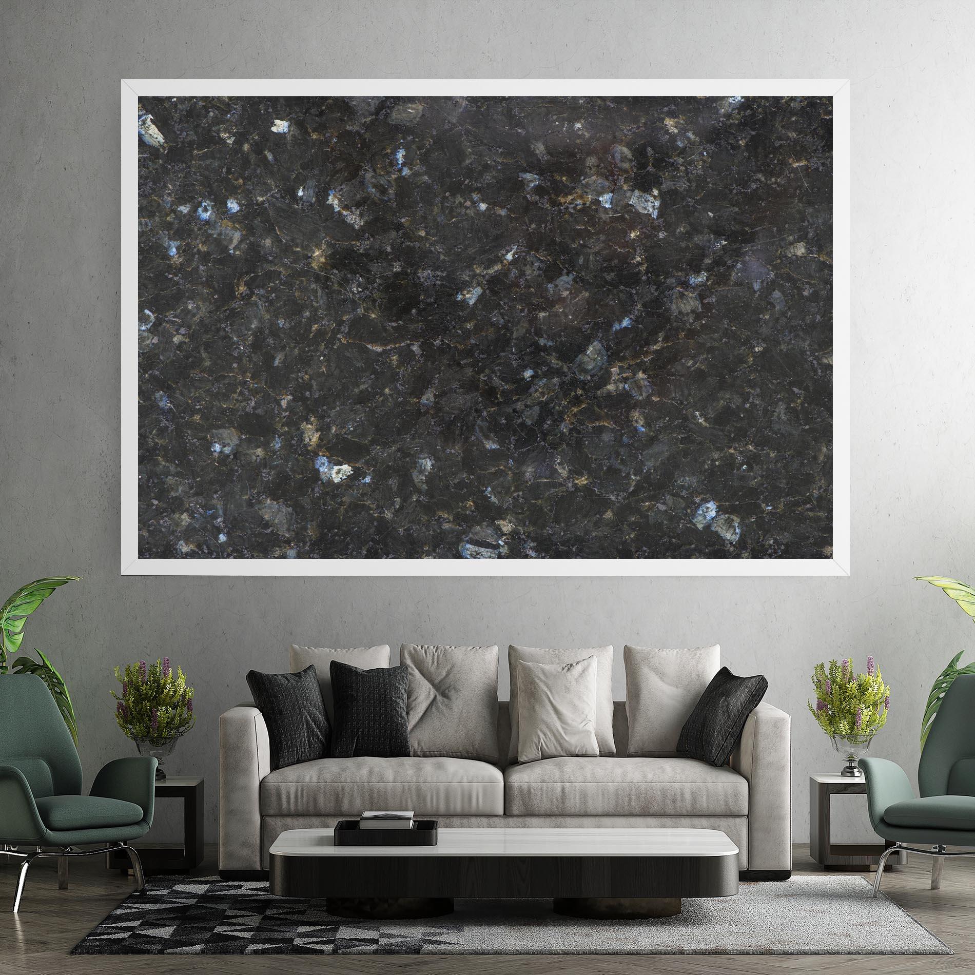 Tablou Canvas Dark Grey Marble mockup 7