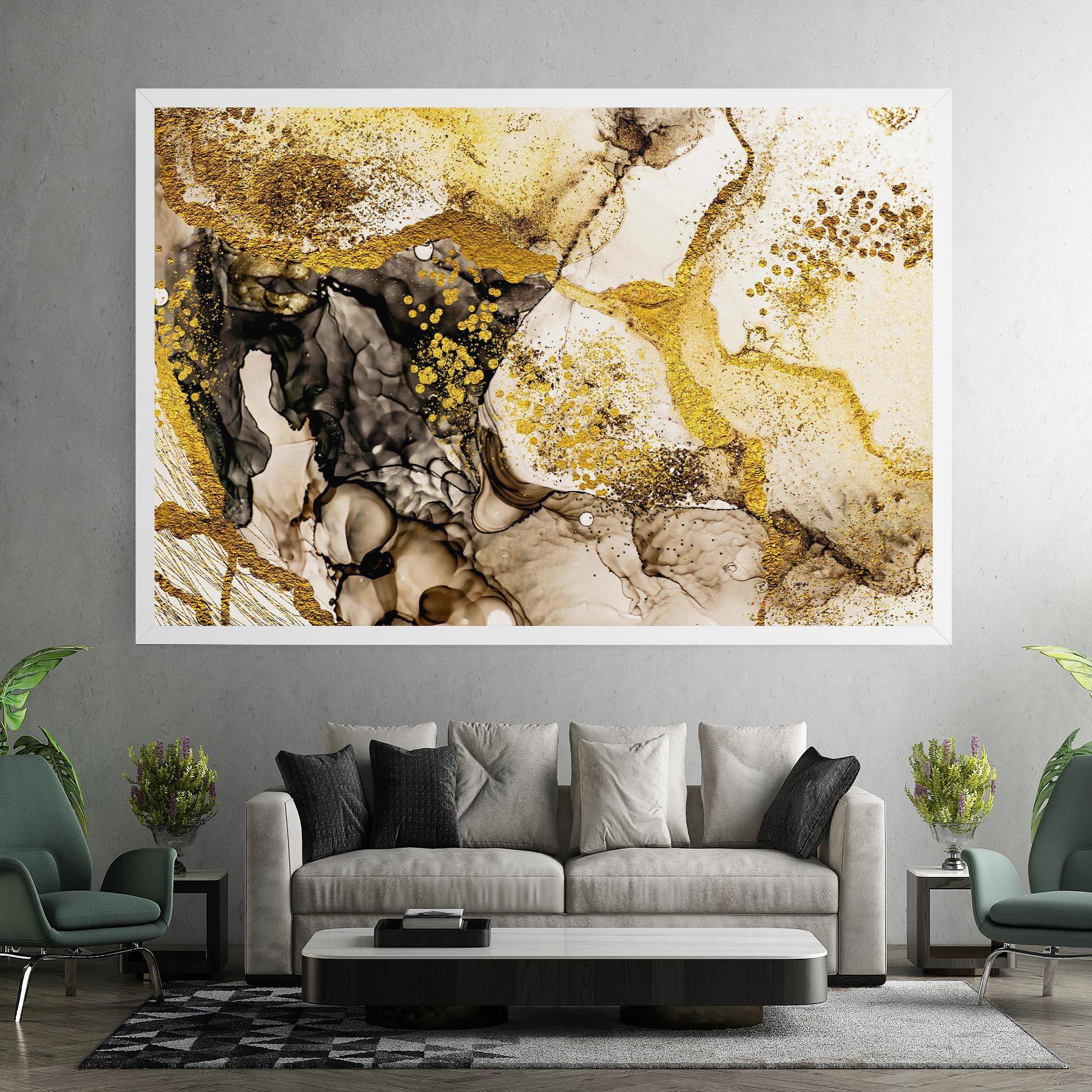 Tablou Canvas Golden Sand mockup 7